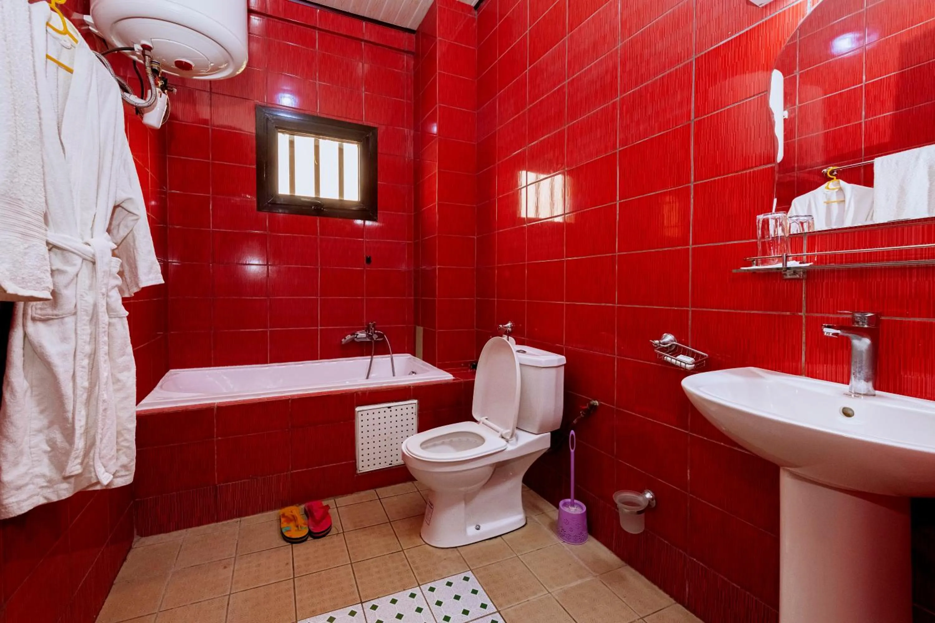 Toilet in HOTEL DE L'OCEAN KRIBI