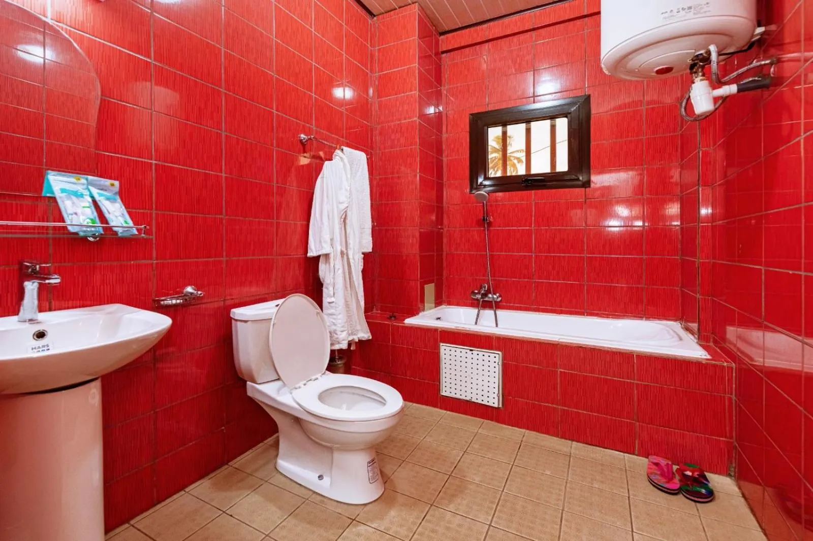 Toilet in HOTEL DE L'OCEAN KRIBI