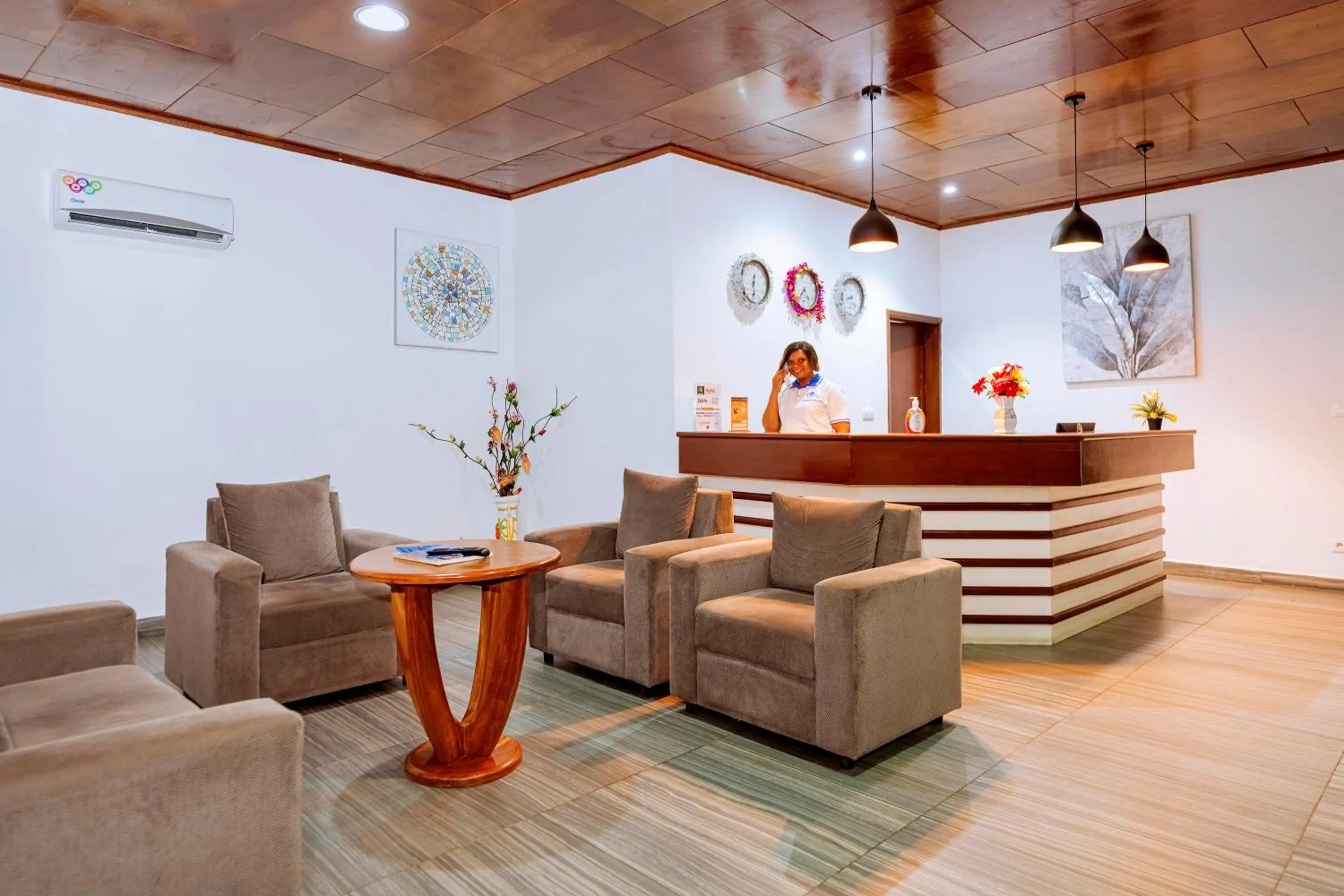 Lobby or reception in HOTEL DE L'OCEAN KRIBI