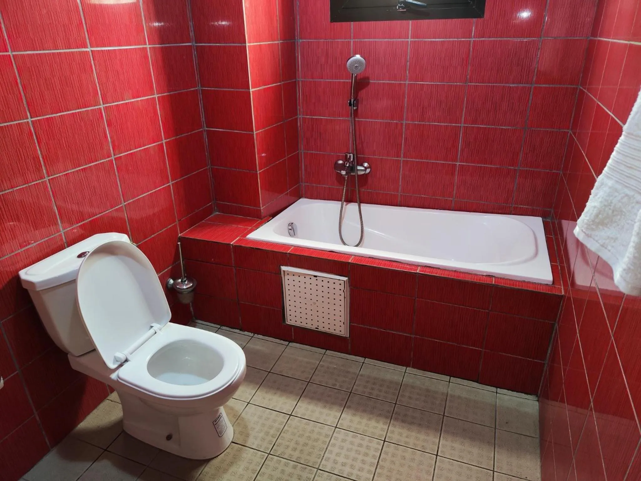 Shower in HOTEL DE L'OCEAN KRIBI