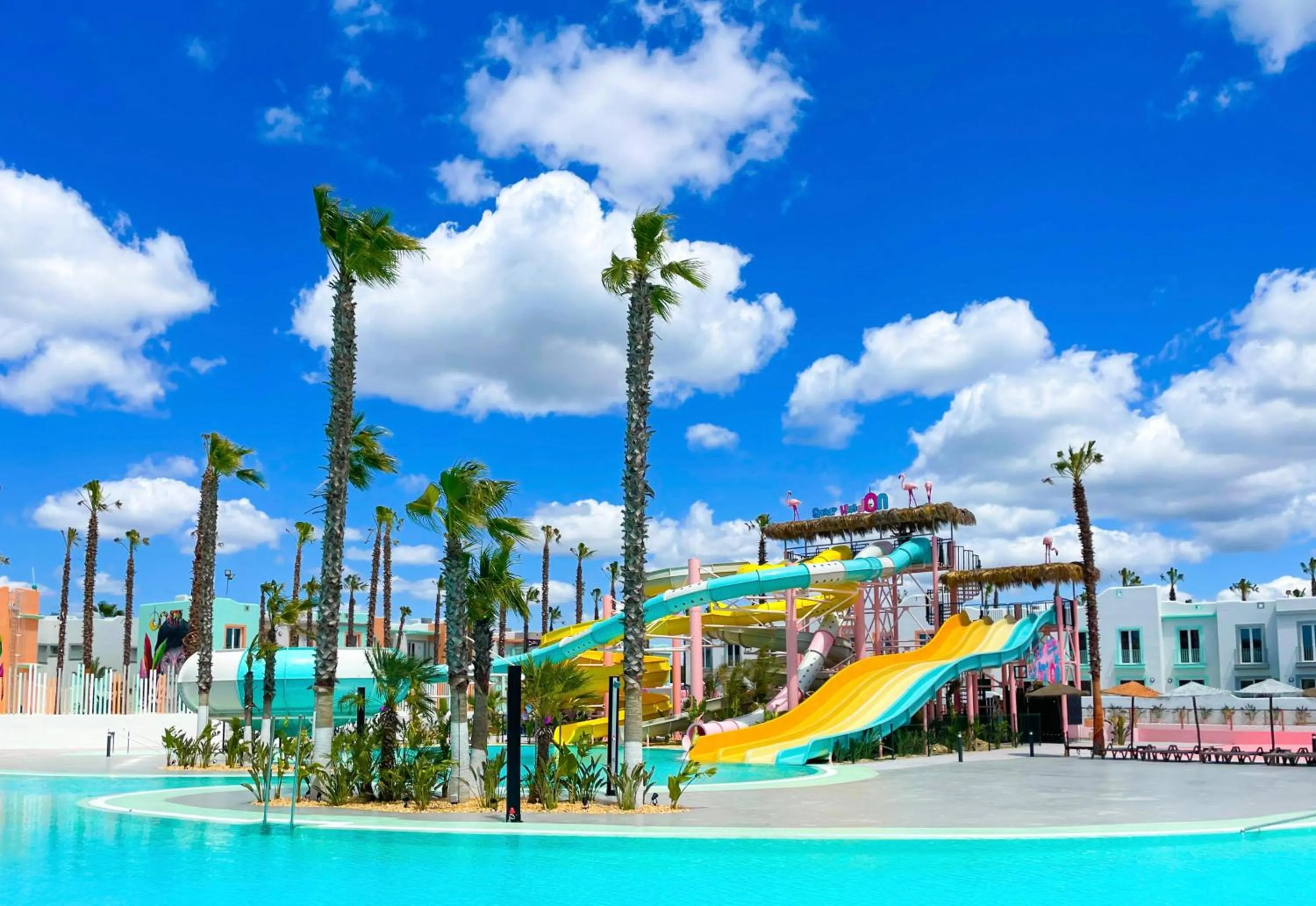 Aqua park in ON City Resort All Inclusive Prime