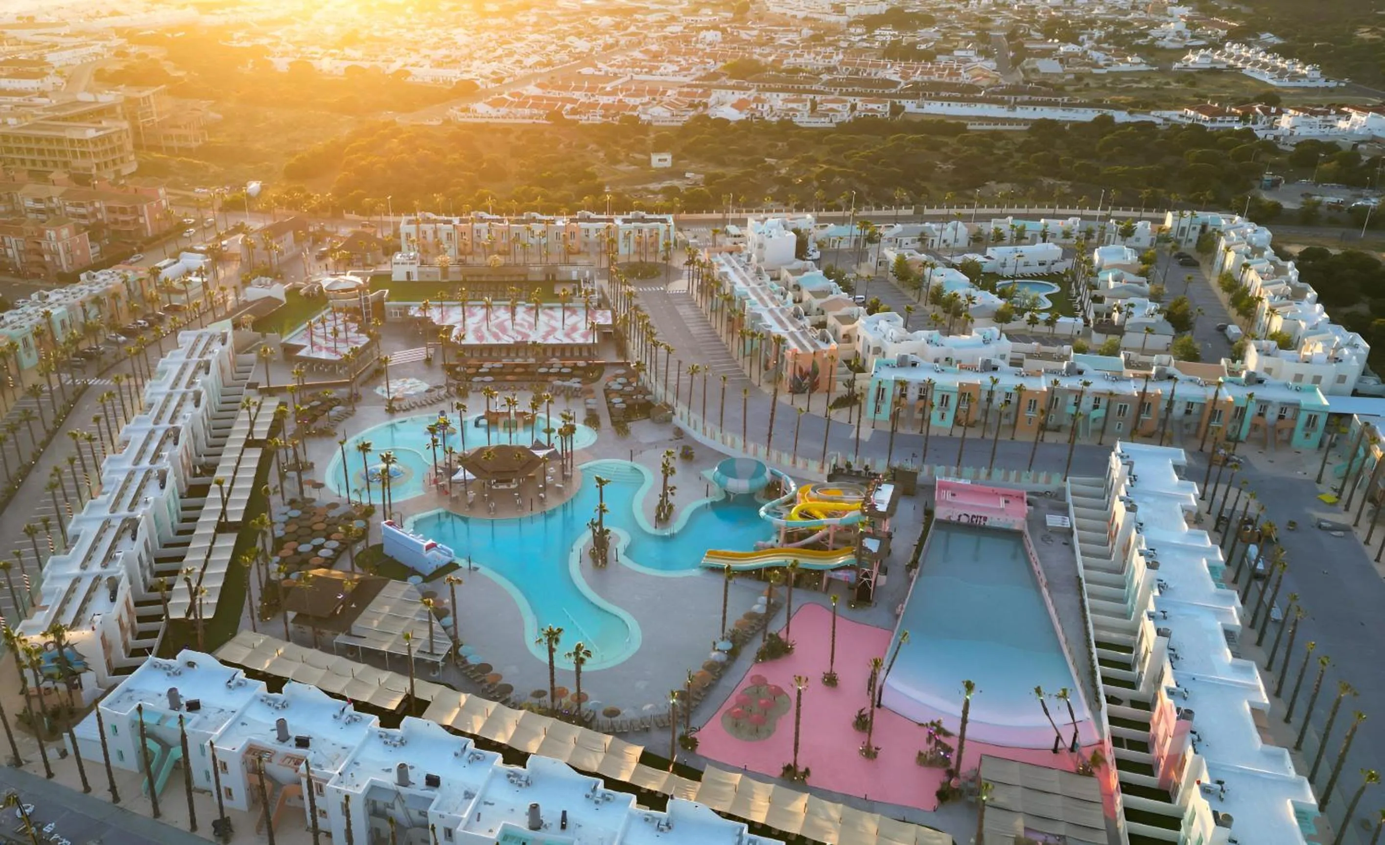 Bird's eye view in ON City Resort All Inclusive Prime