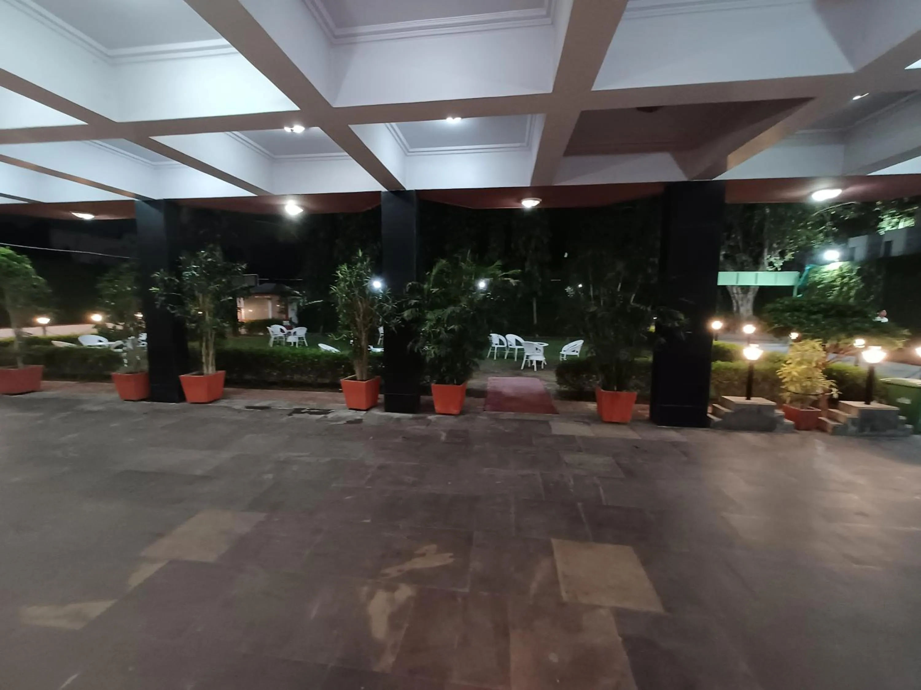 Garden in Hotel Maya international