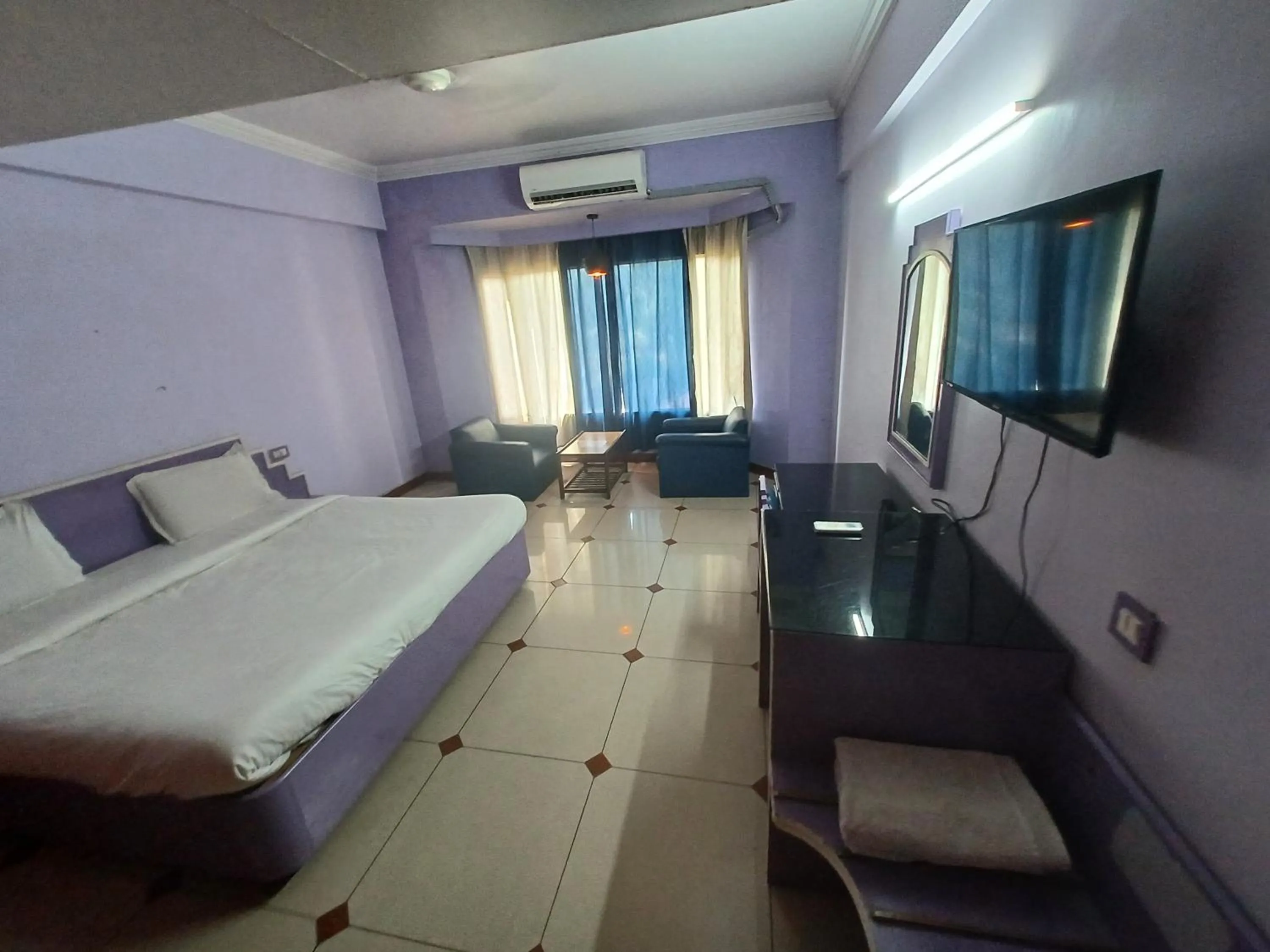 Photo of the whole room, Bed in Hotel Maya international