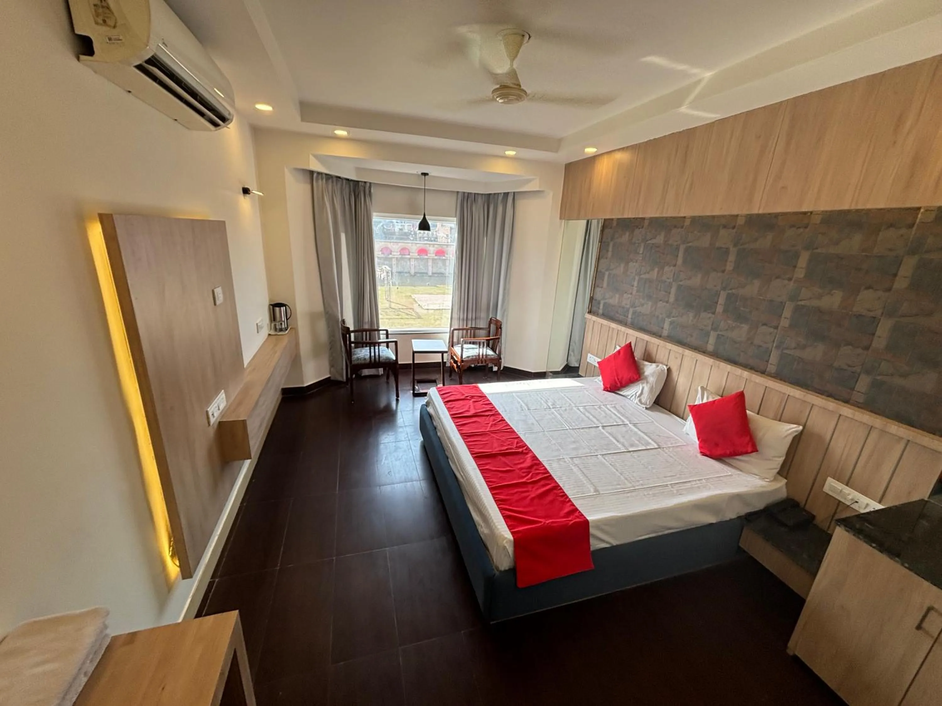 Photo of the whole room, Bed in Hotel Maya international