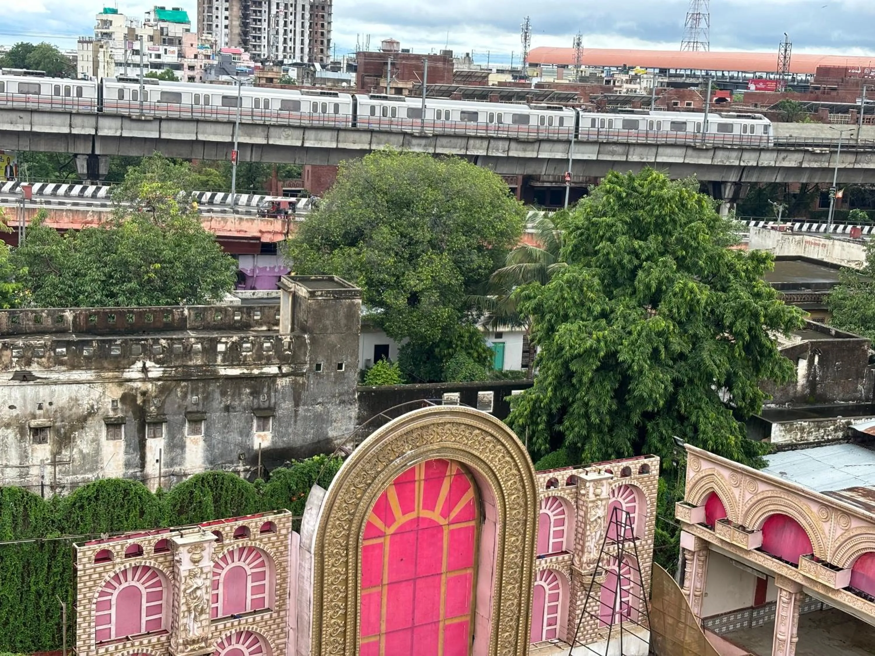 City view in Hotel Maya international