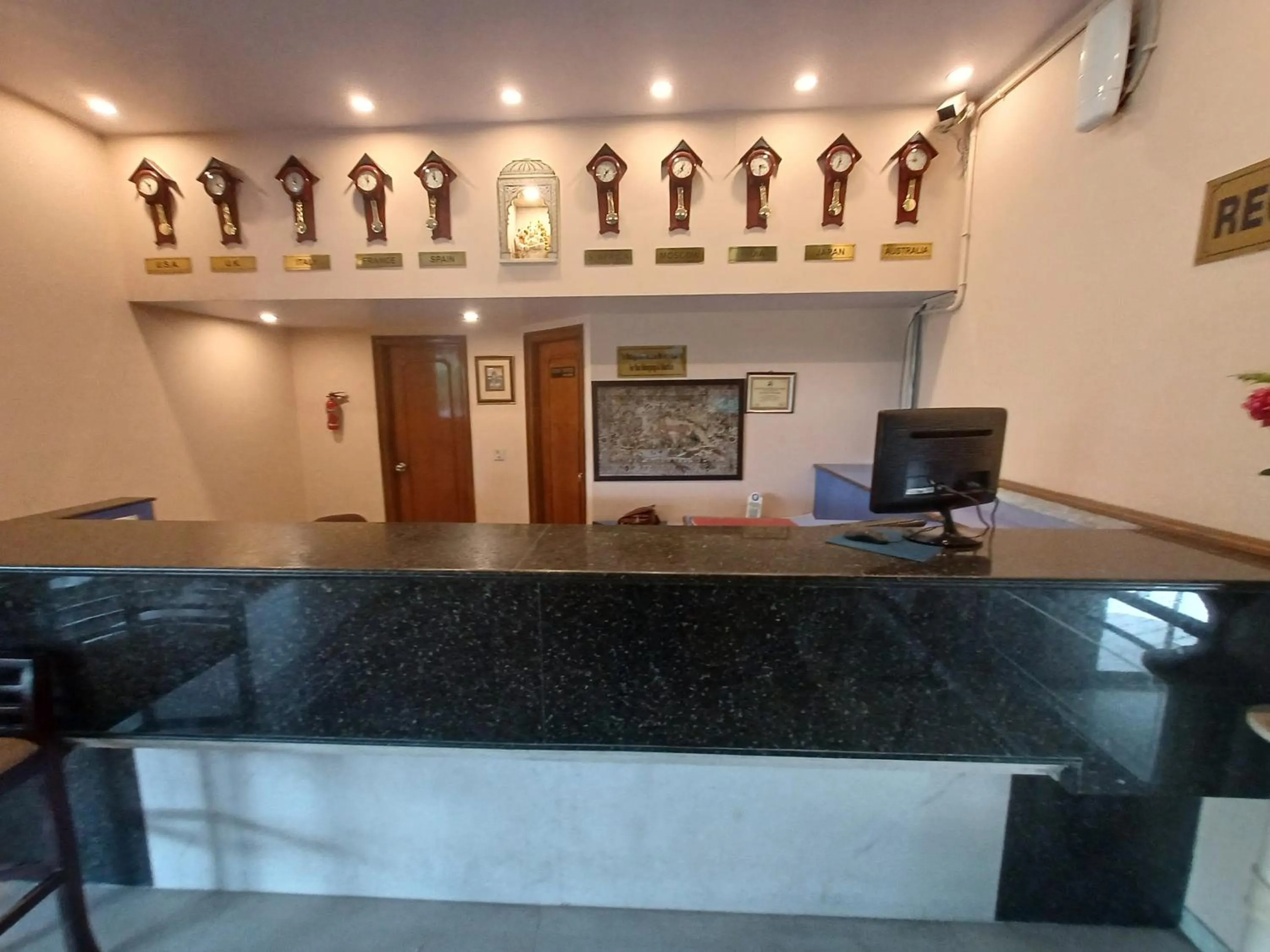 Lobby or reception in Hotel Maya international