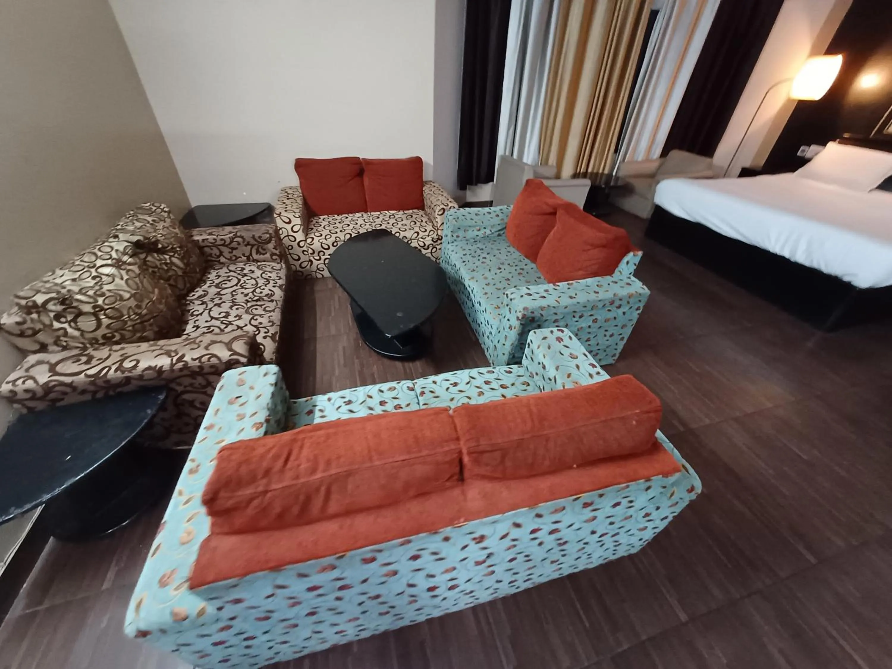 Photo of the whole room, Bed in Hotel Maya international