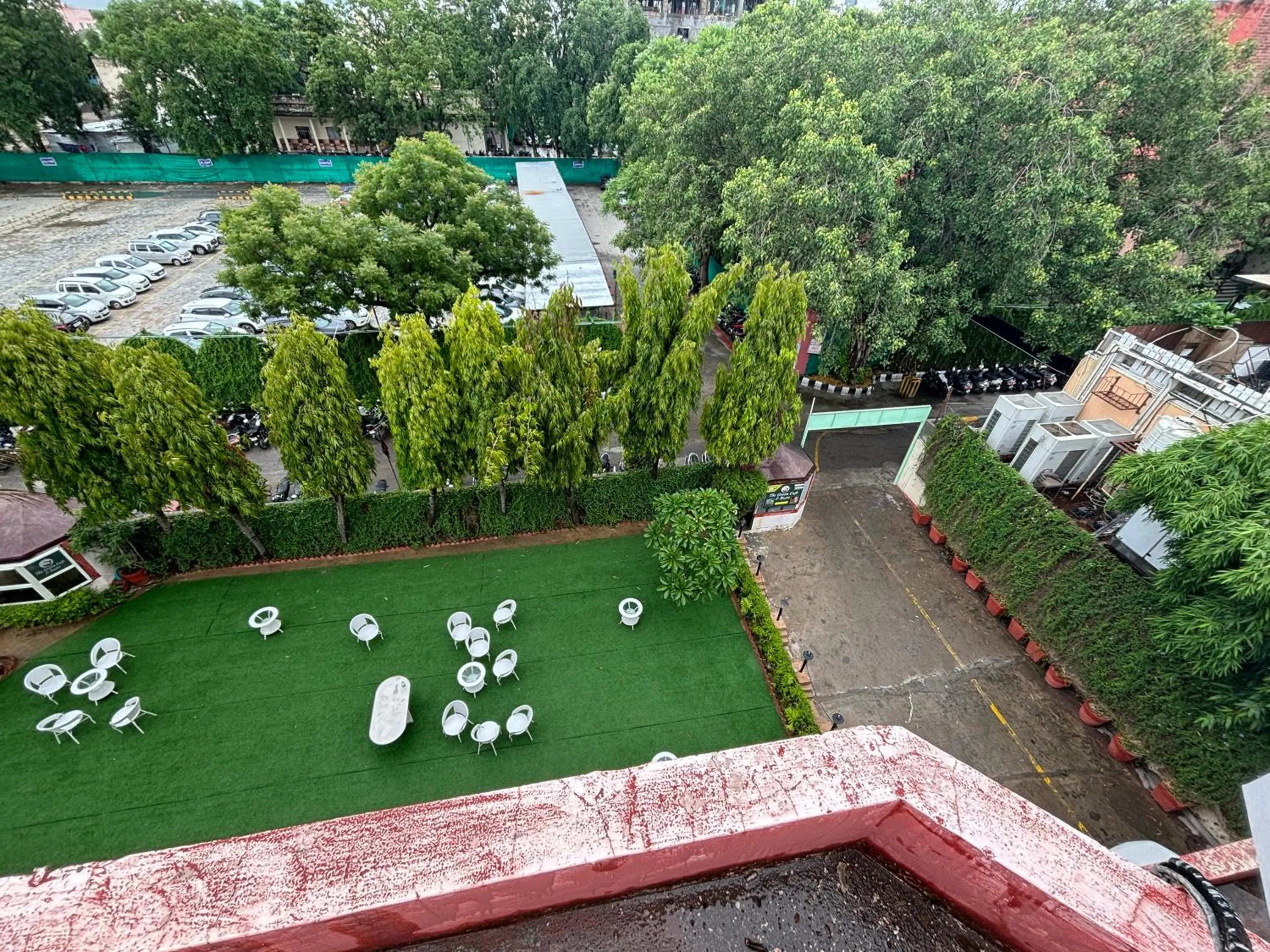 Garden in Hotel Maya international