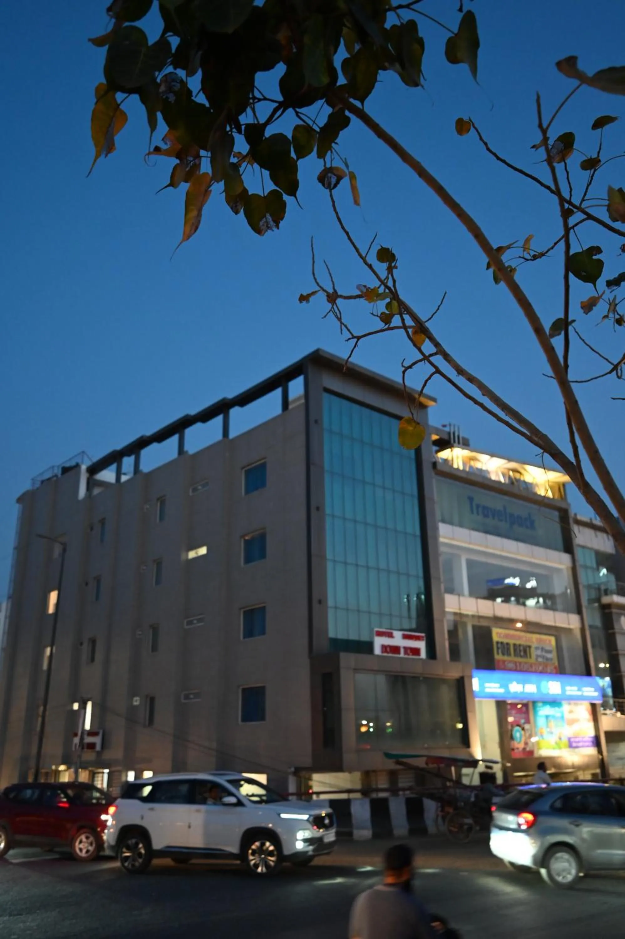 Property building in Hotel Down Town Paschim Vihar