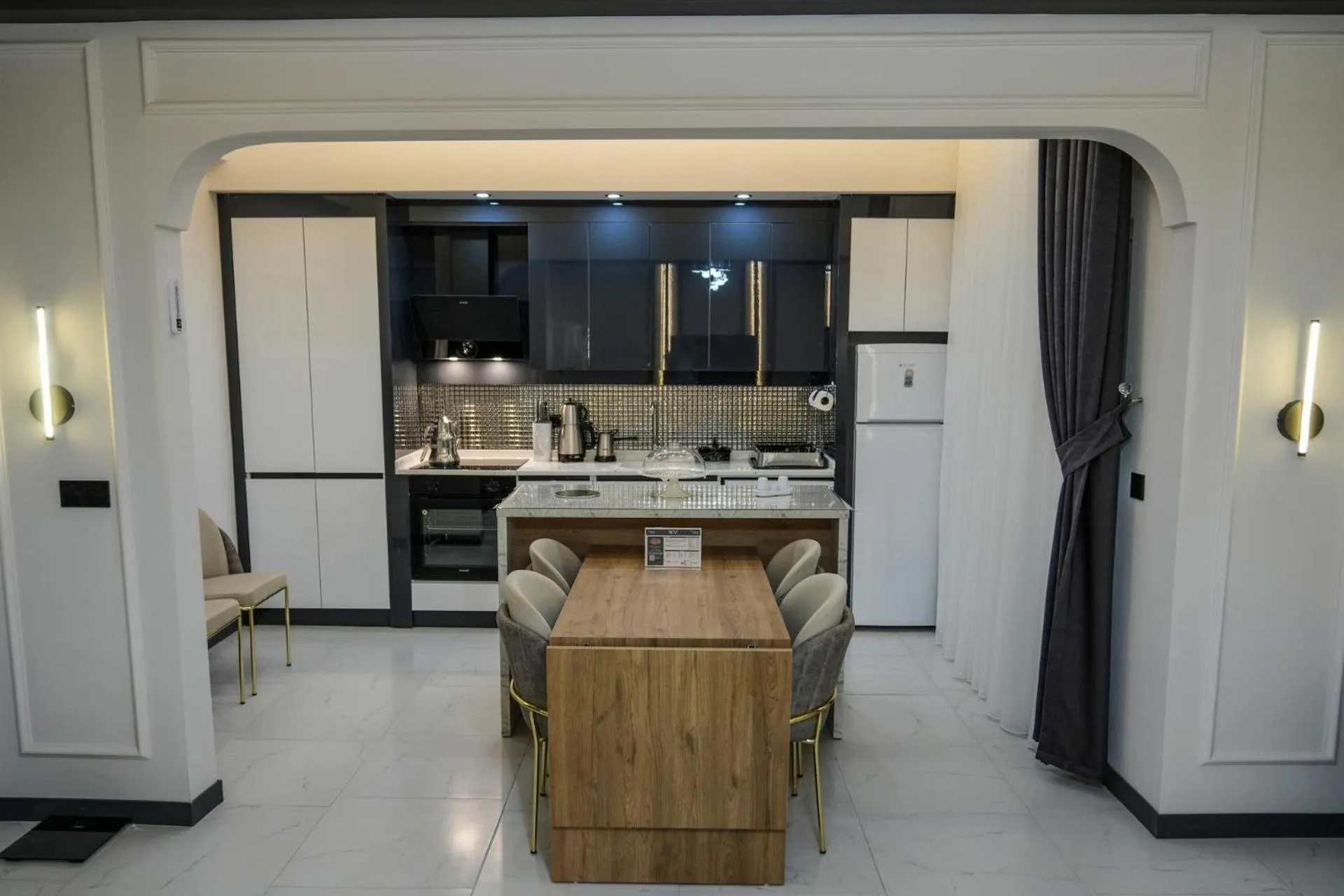 Kitchen or kitchenette in Villa Kent Termal Otel