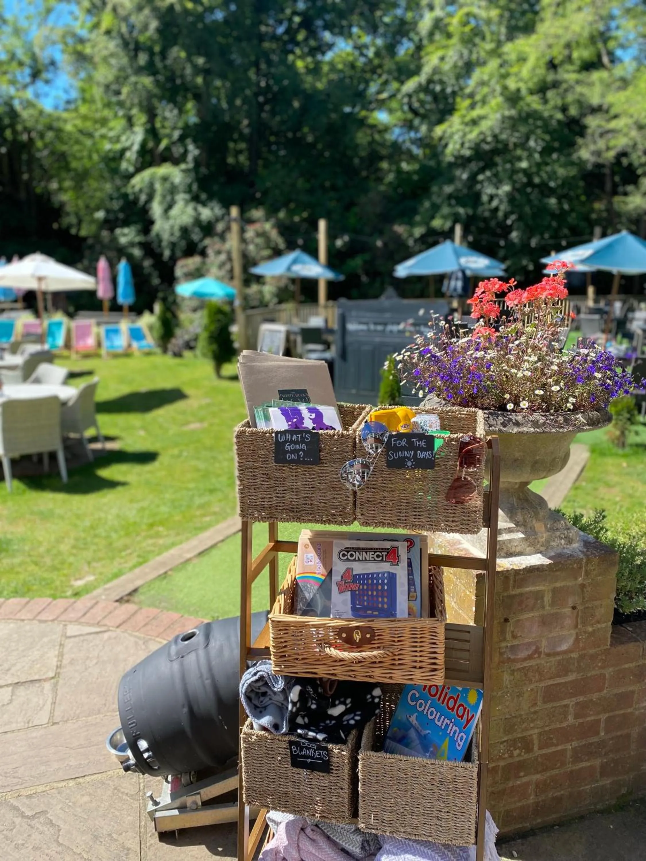 Patio in The White Buck