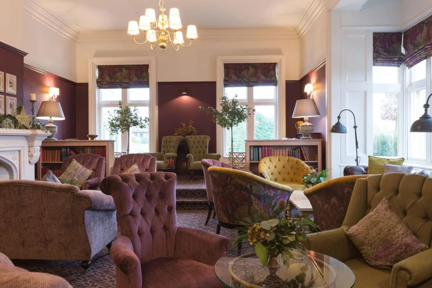 Lounge or bar in Burley Manor