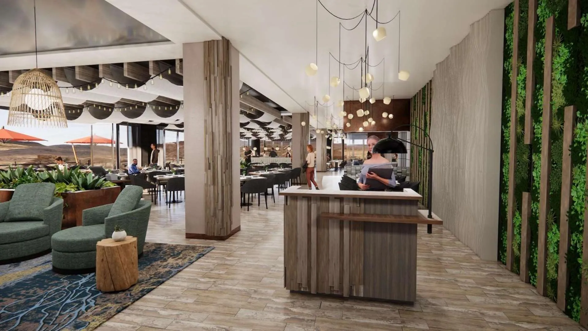 Restaurant/places to eat in Black Desert Resort