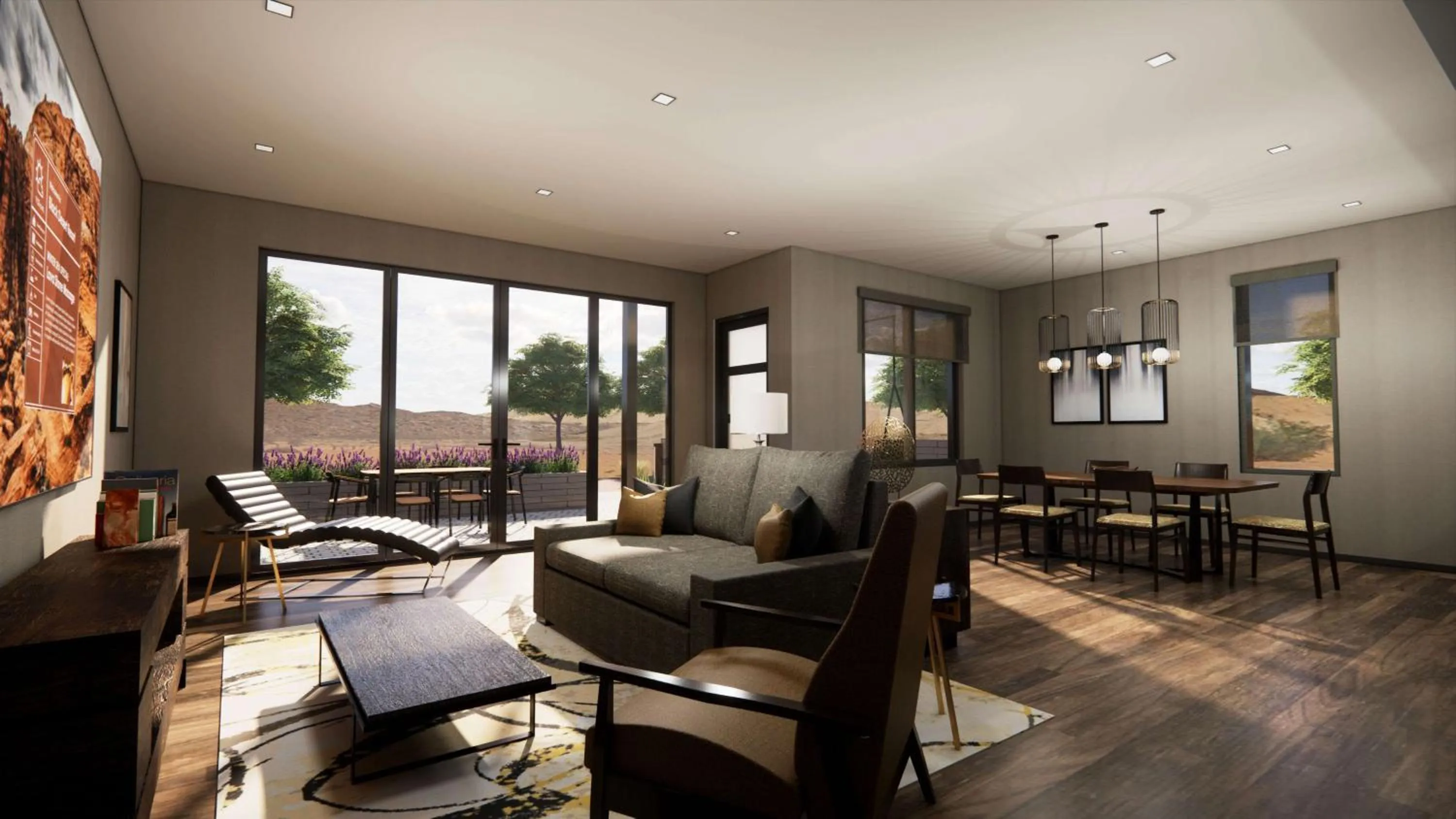 Bedroom in Black Desert Resort