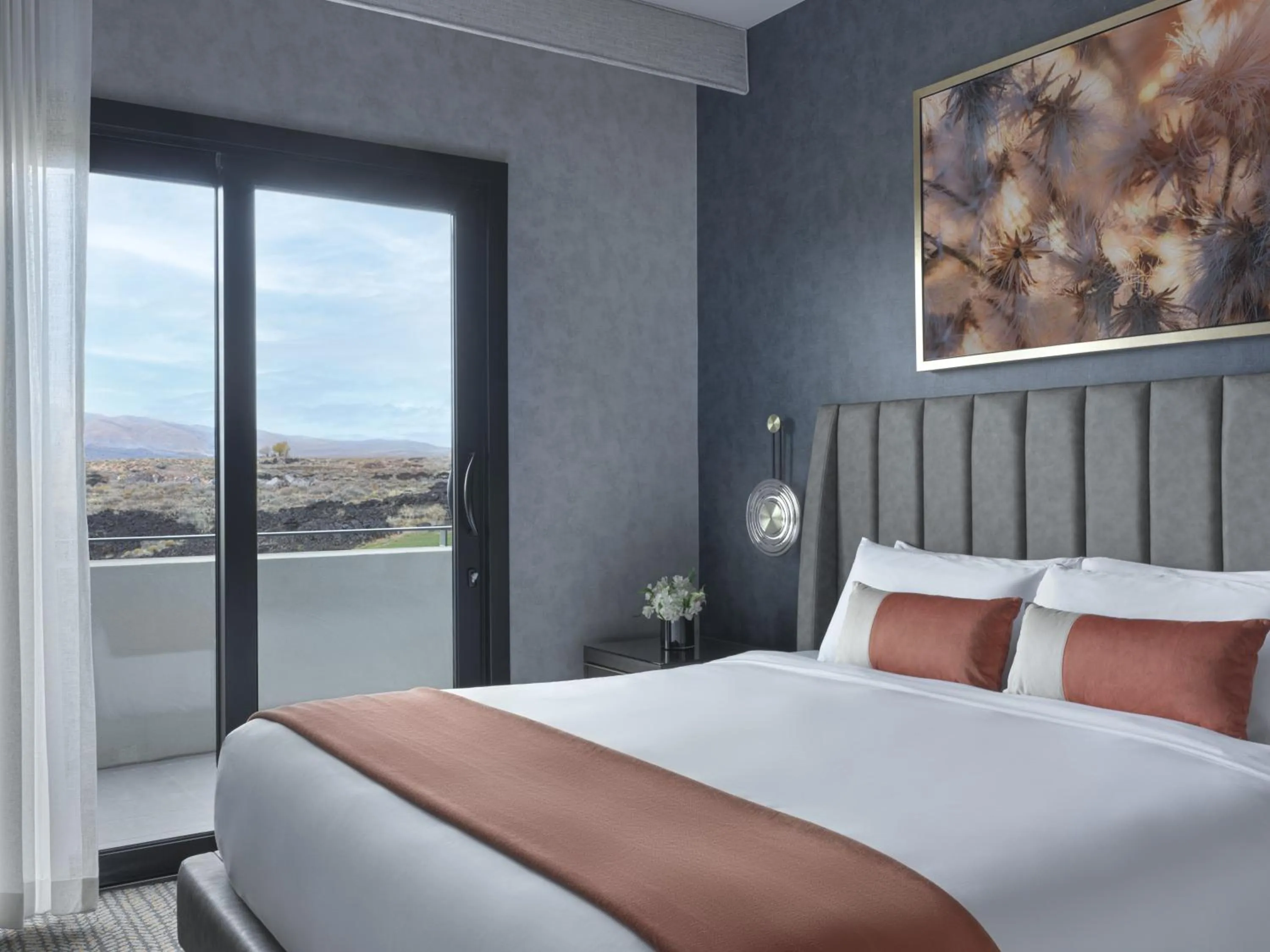 Bed in Black Desert Resort