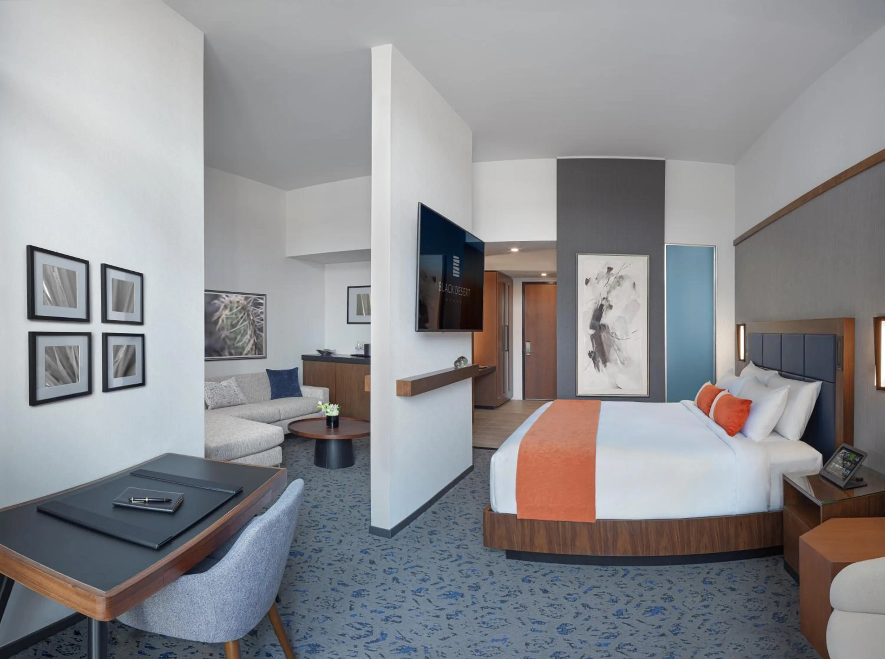 Bed in Black Desert Resort