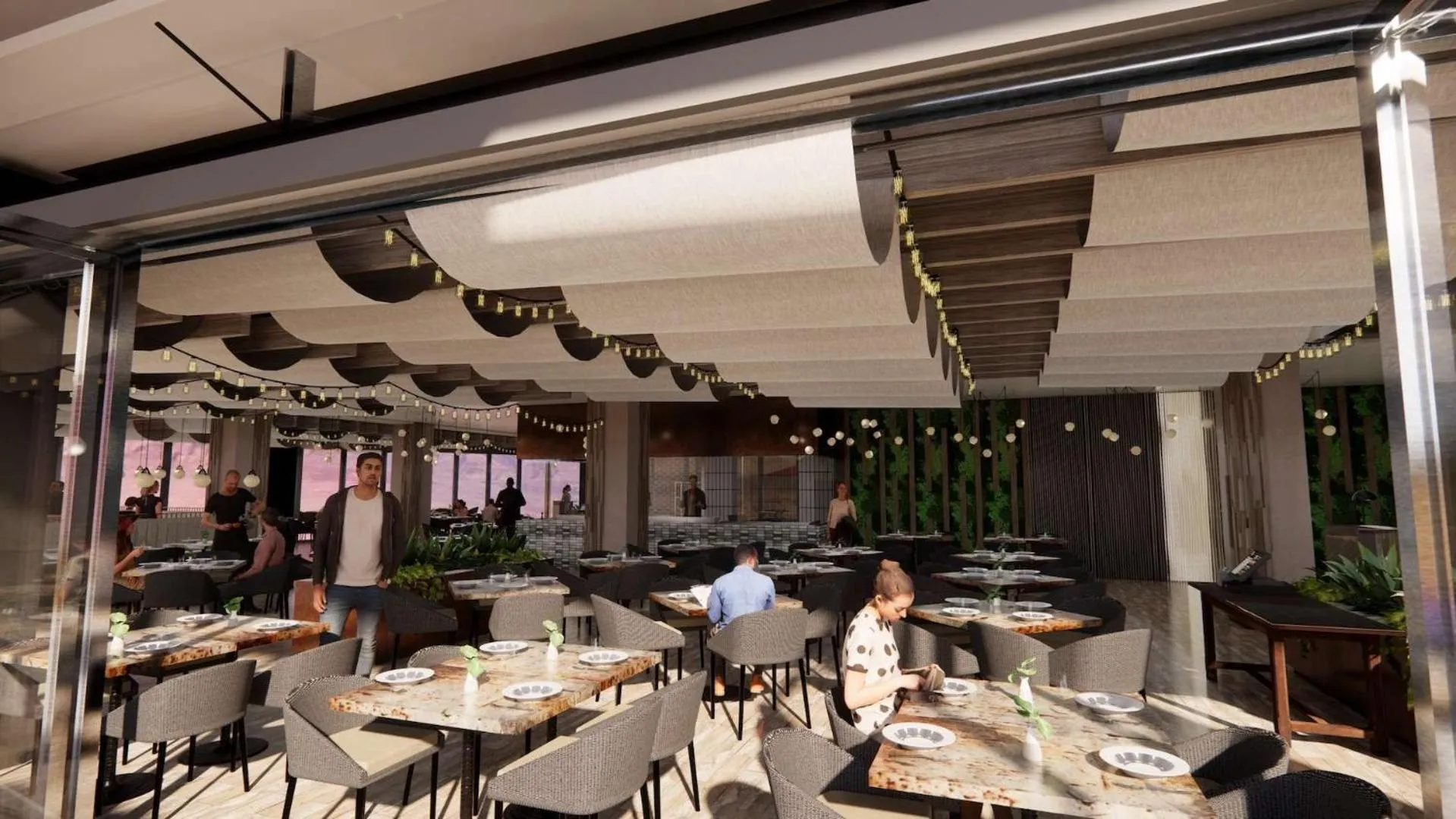 Restaurant/places to eat in Black Desert Resort