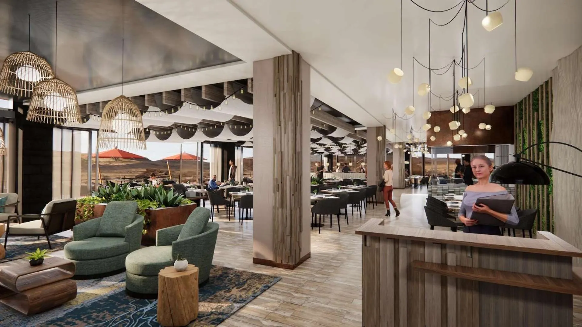 Restaurant/places to eat in Black Desert Resort