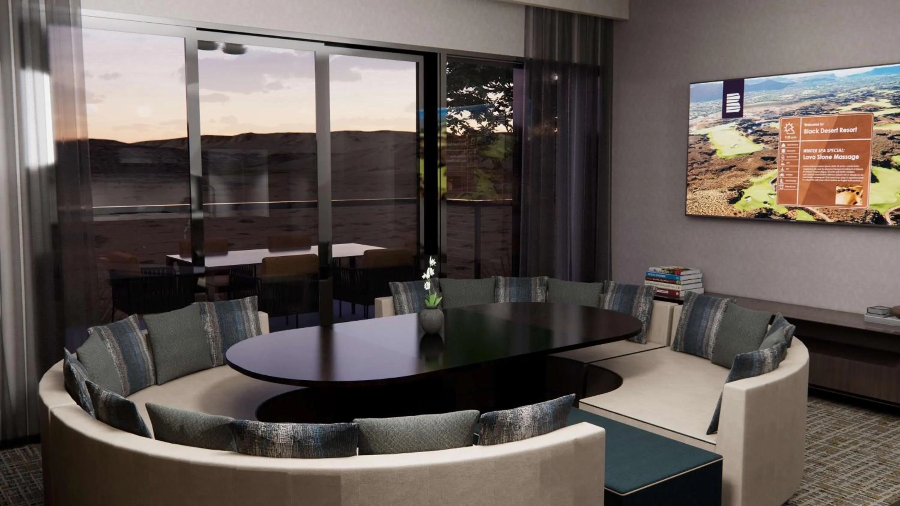 Photo of the whole room in Black Desert Resort