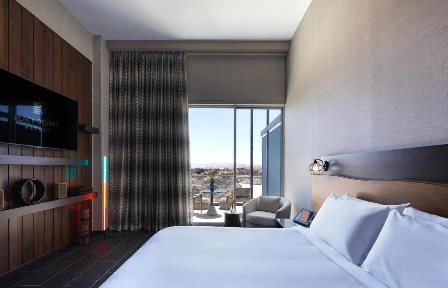 Bed in Black Desert Resort