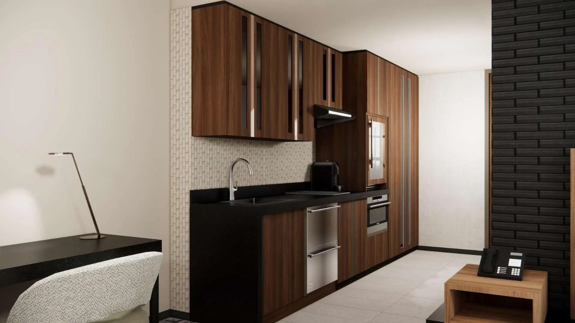 Kitchen or kitchenette in Black Desert Resort