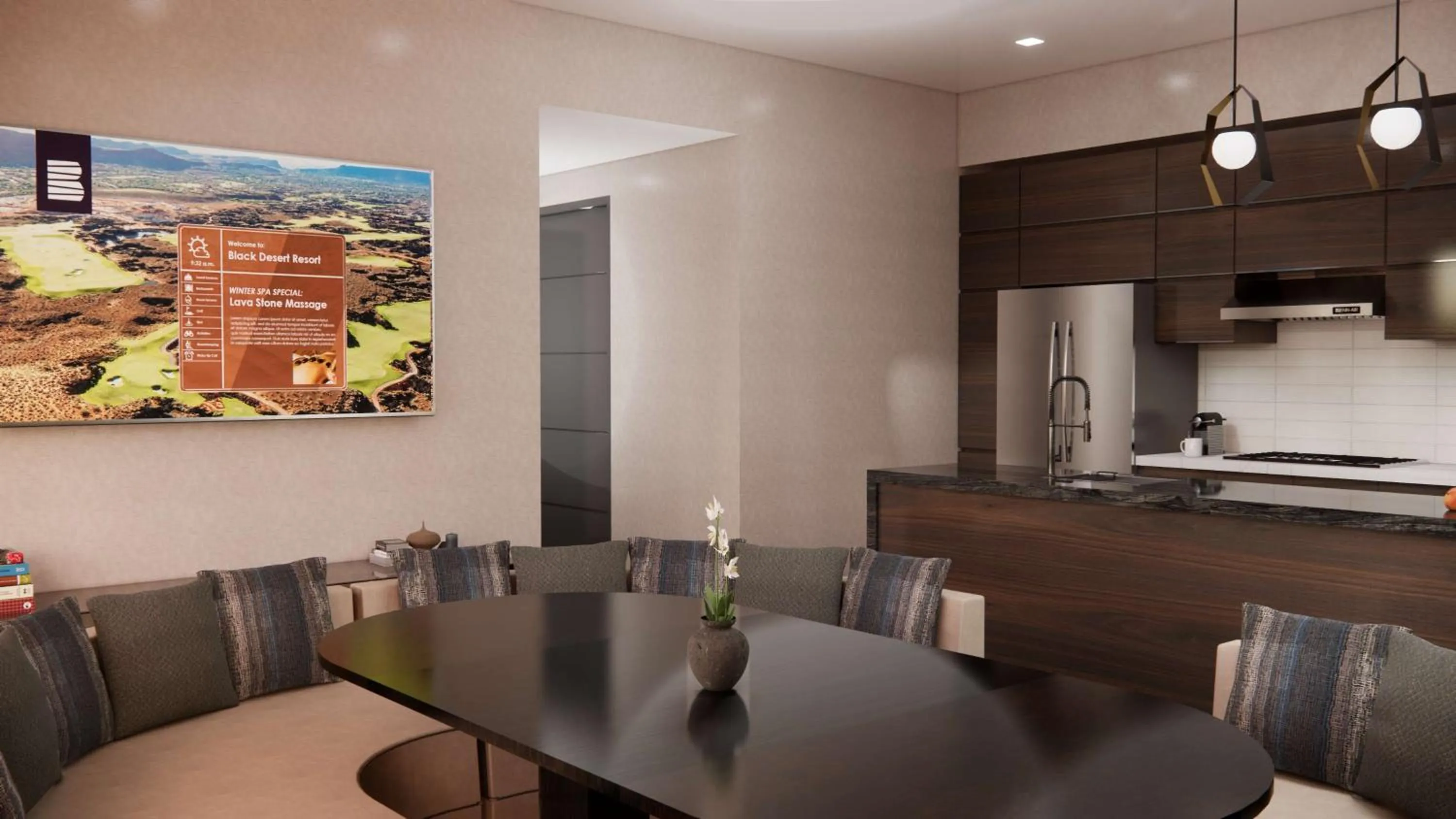 Photo of the whole room in Black Desert Resort