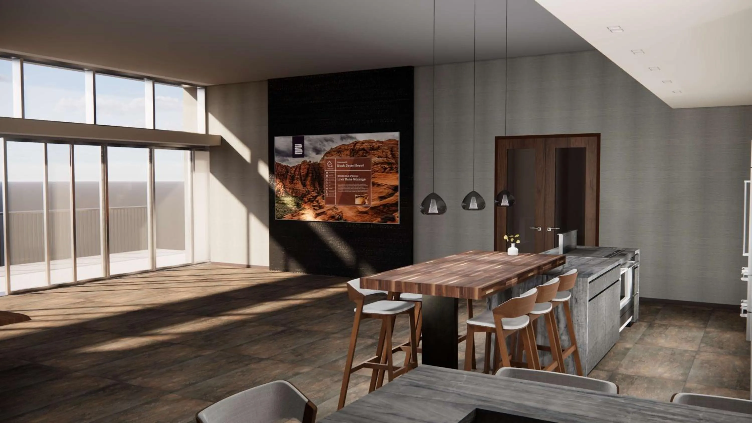 Bedroom in Black Desert Resort