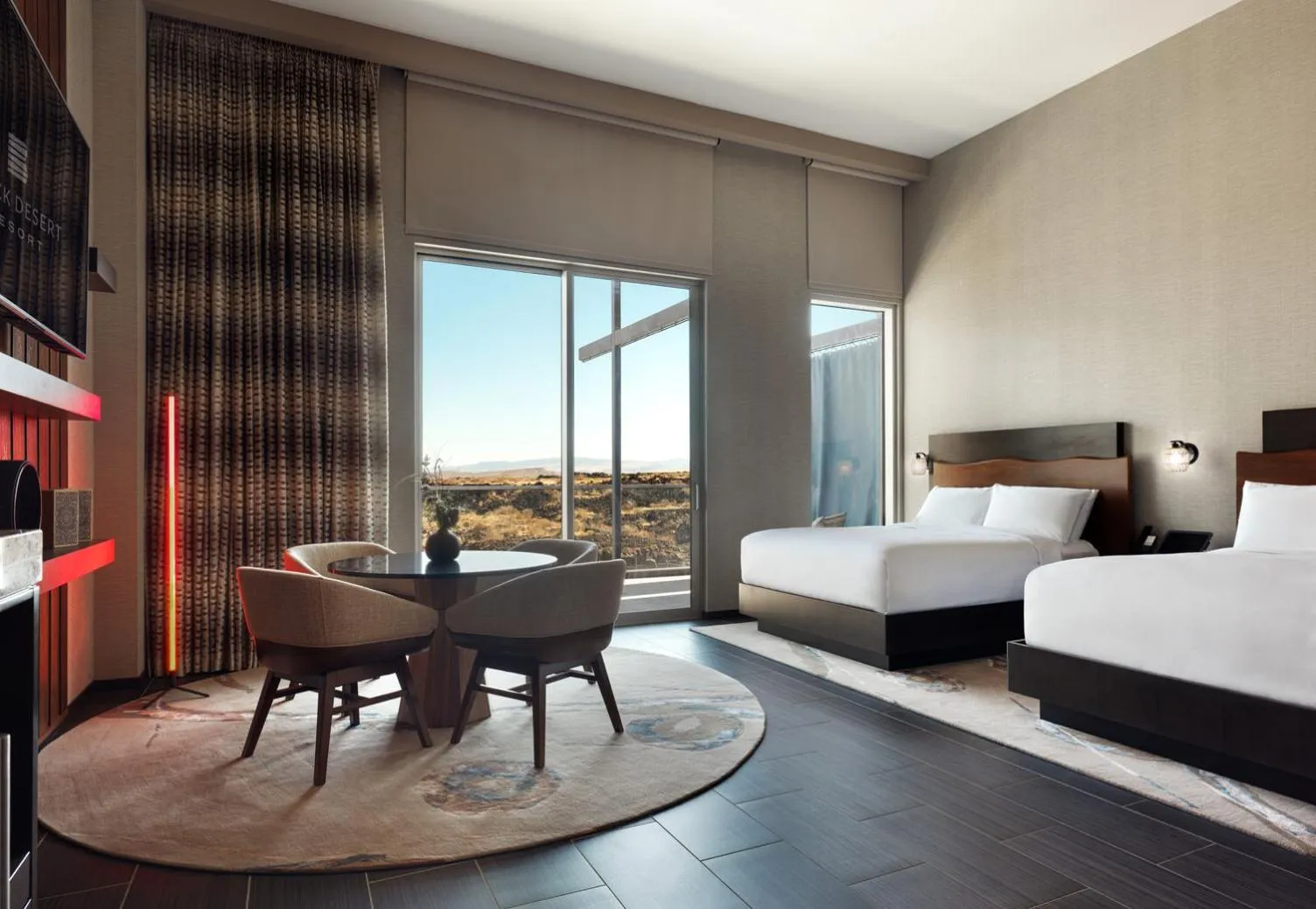 Bed in Black Desert Resort