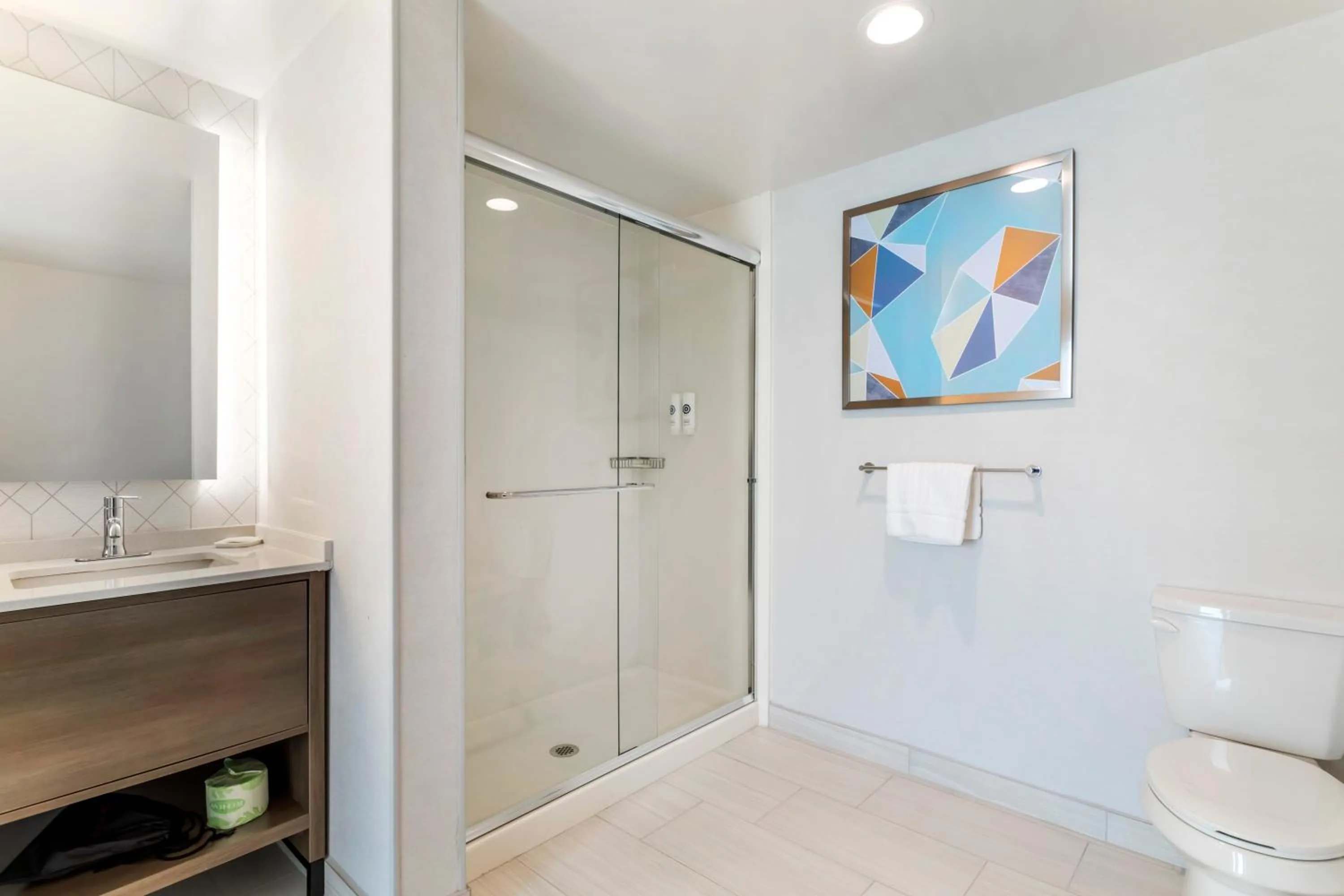 Shower in Comfort Suites Gatlinburg Downtown-Convention Center