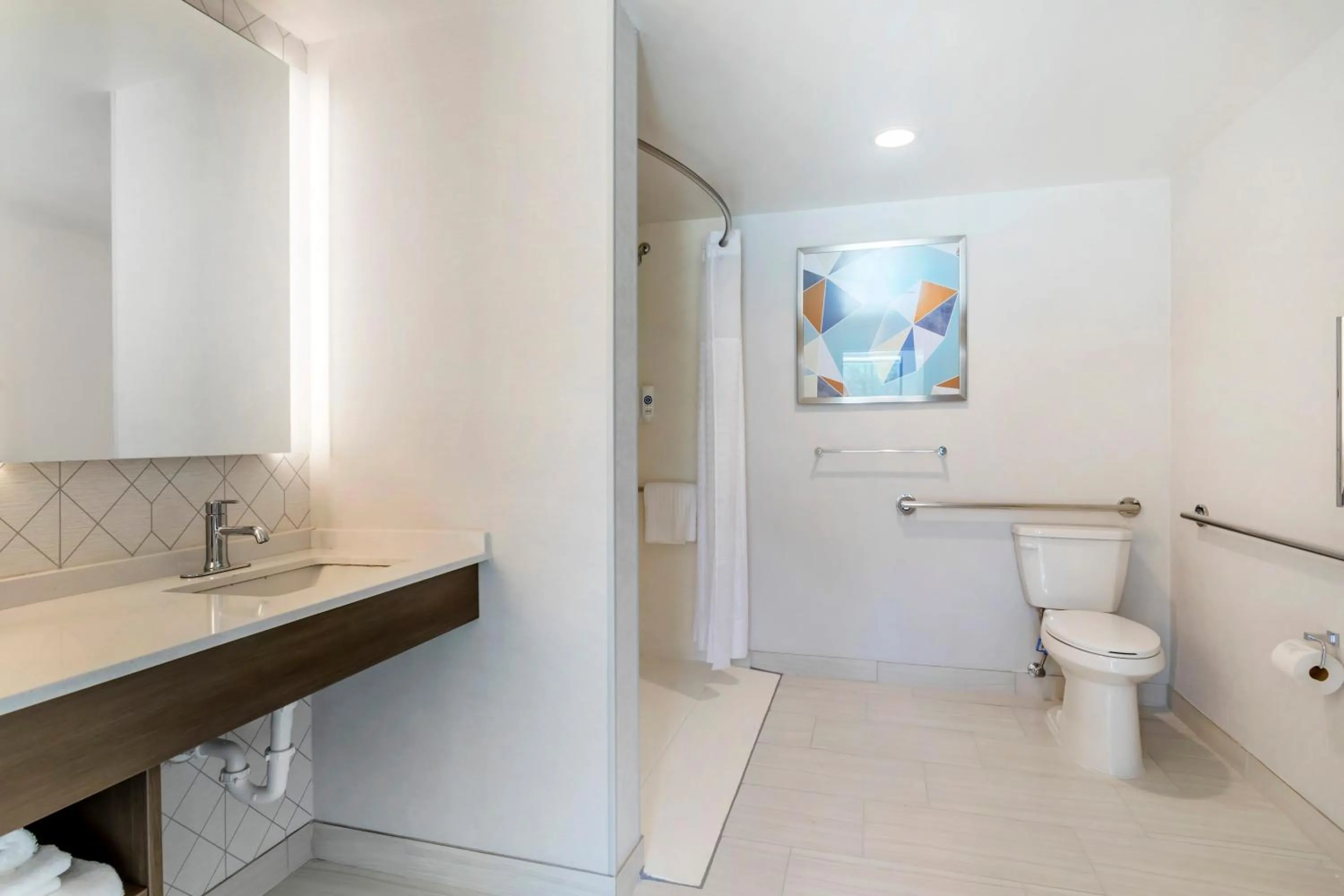 Shower in Comfort Suites Gatlinburg Downtown-Convention Center