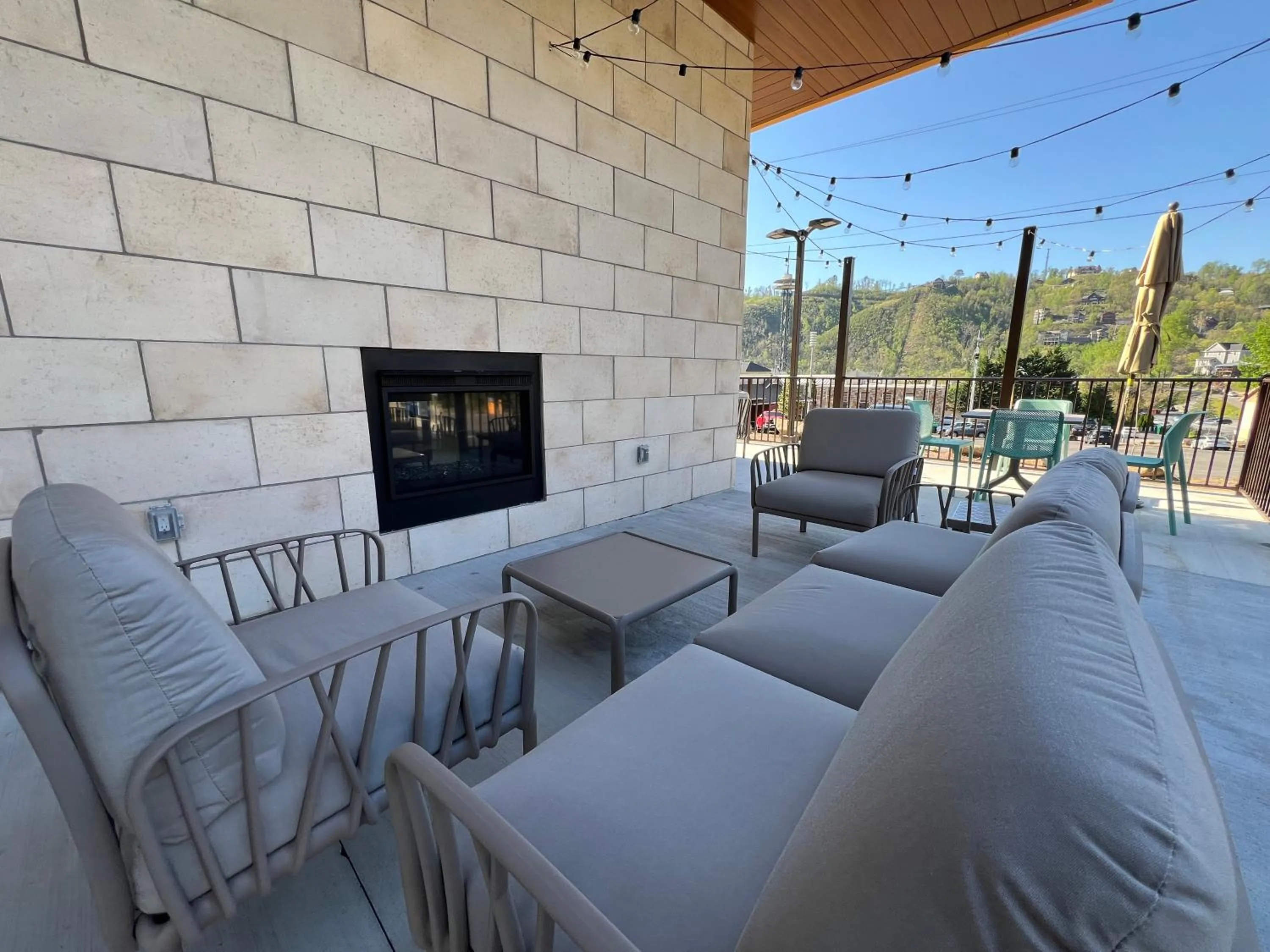 Balcony/Terrace in Comfort Suites Gatlinburg Downtown-Convention Center