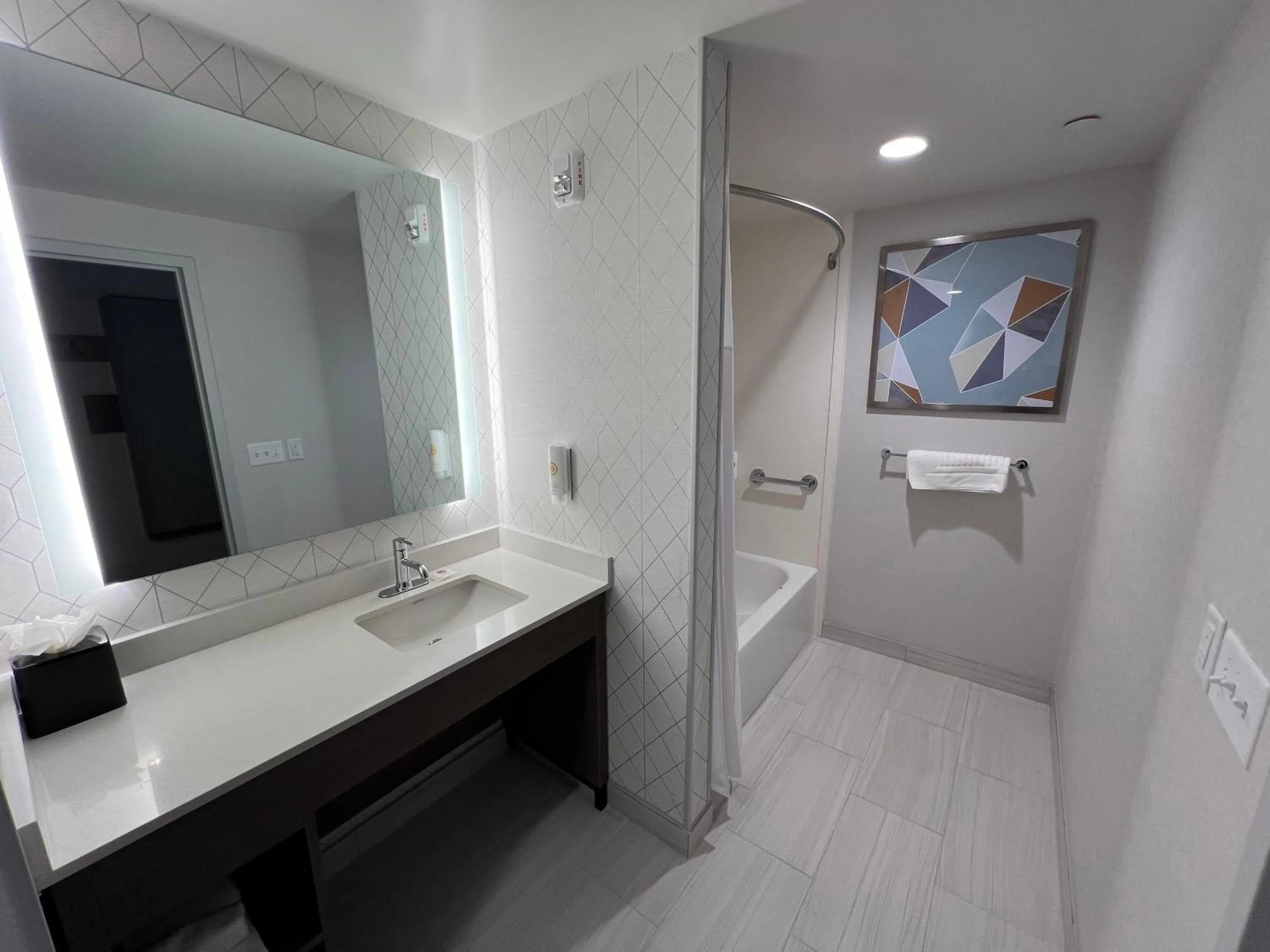 Shower in Comfort Suites Gatlinburg Downtown-Convention Center