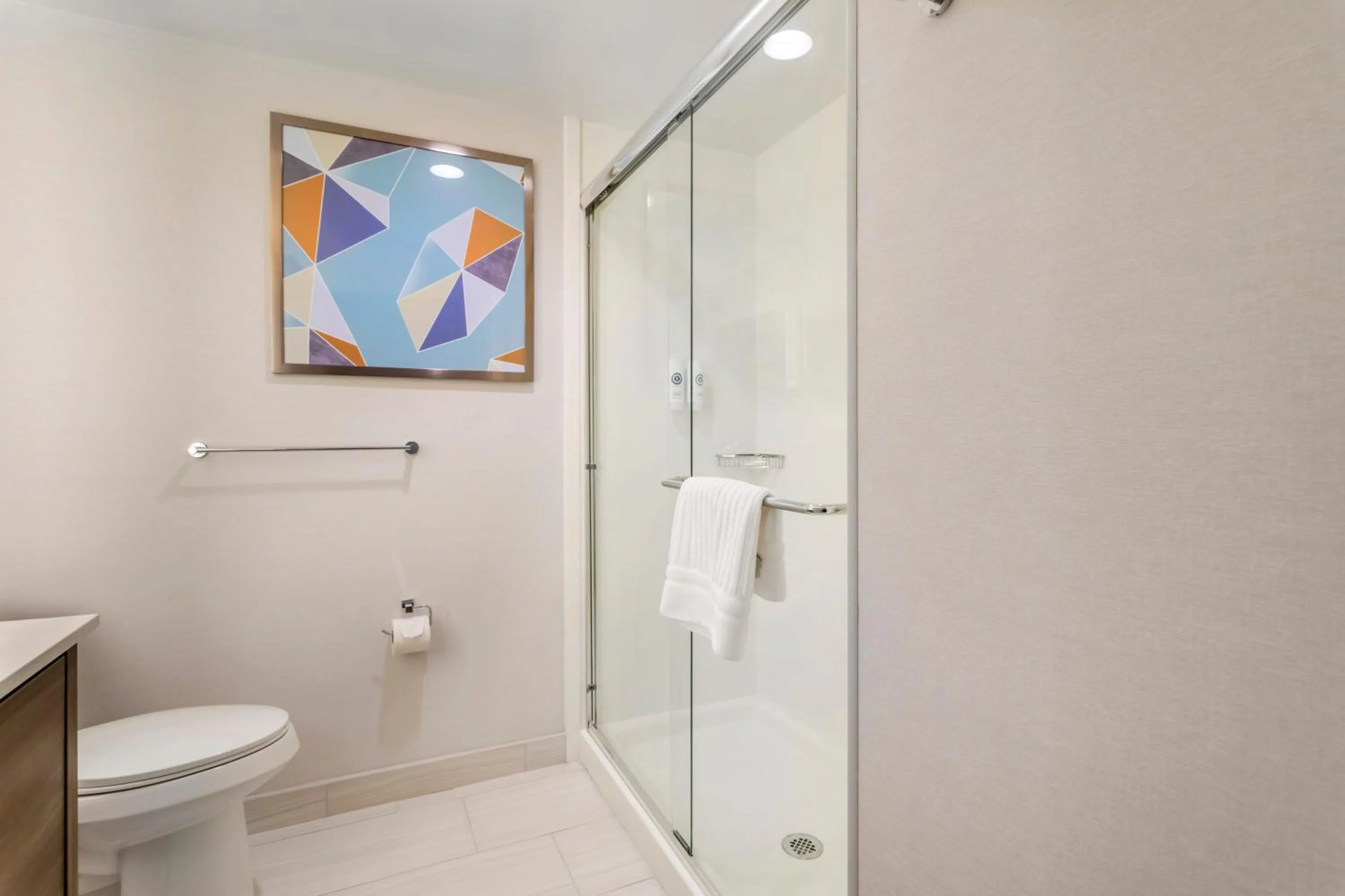 Shower in Comfort Suites Gatlinburg Downtown-Convention Center