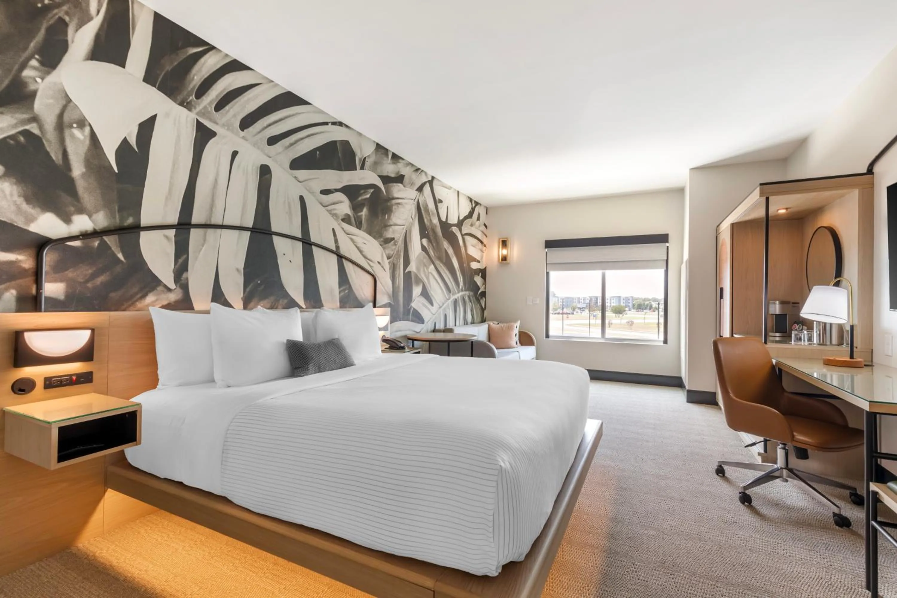 Bed in Cambria Hotel Rehoboth Beach