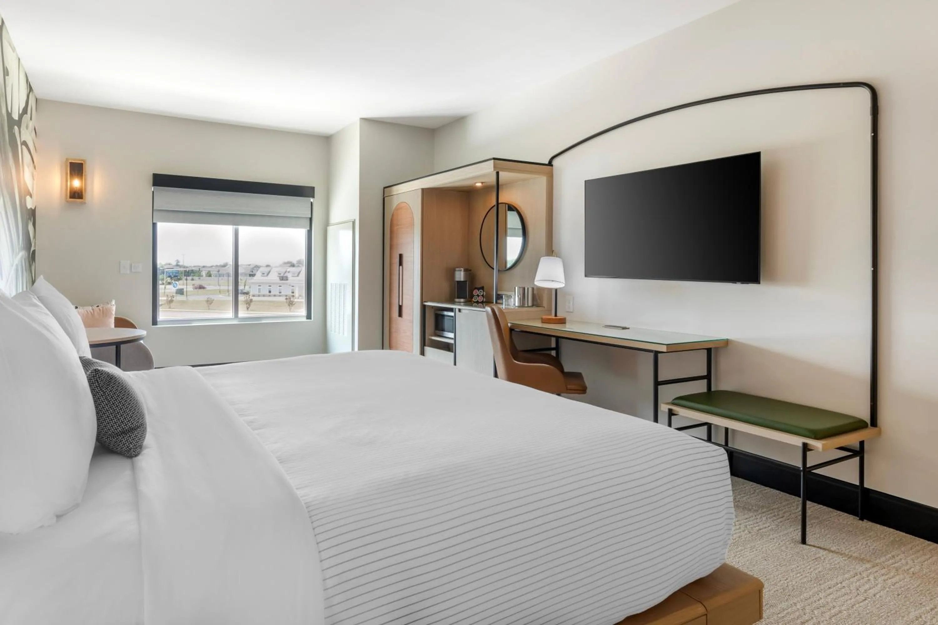 Bed in Cambria Hotel Rehoboth Beach