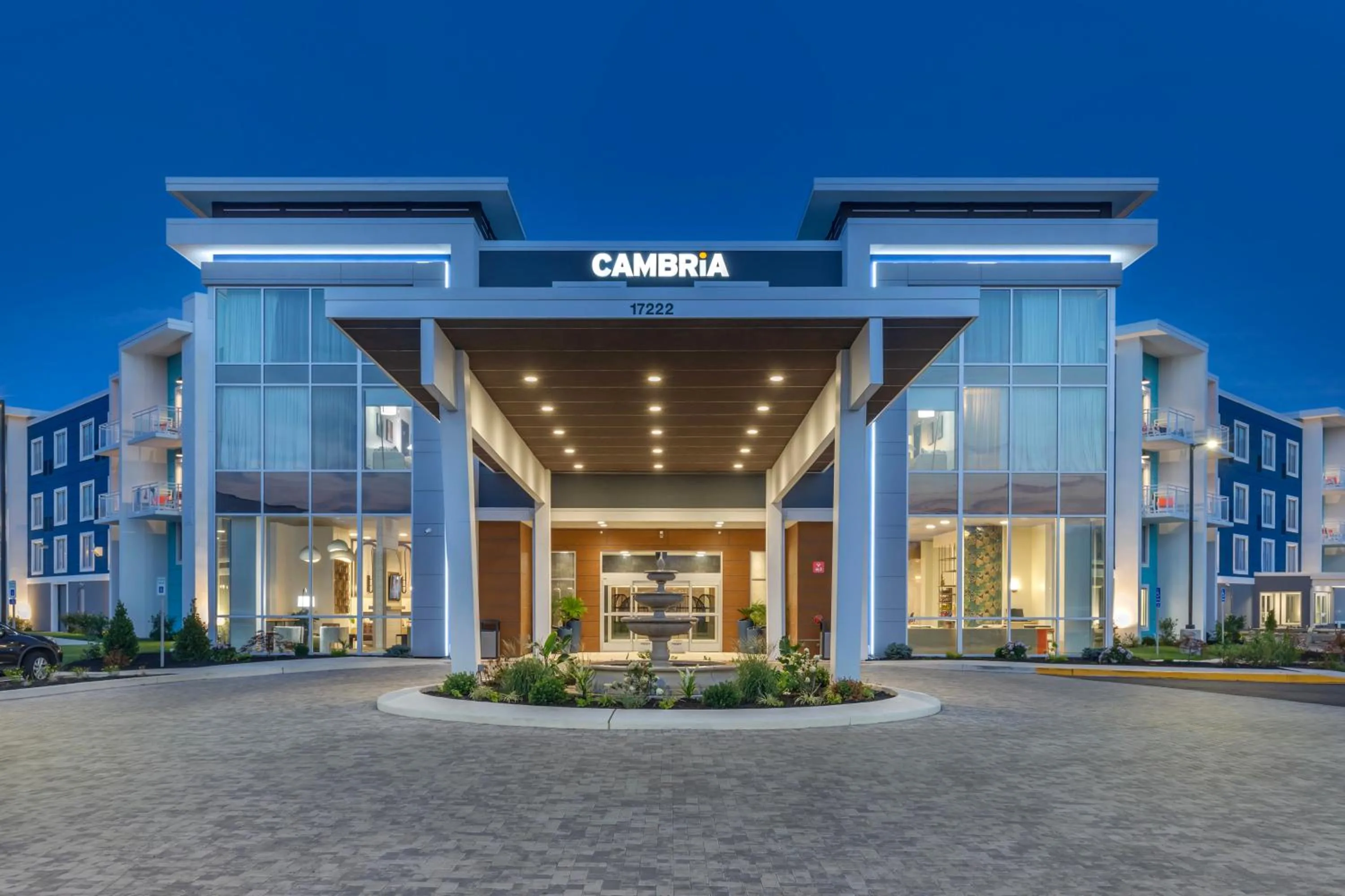 Property building in Cambria Hotel Rehoboth Beach