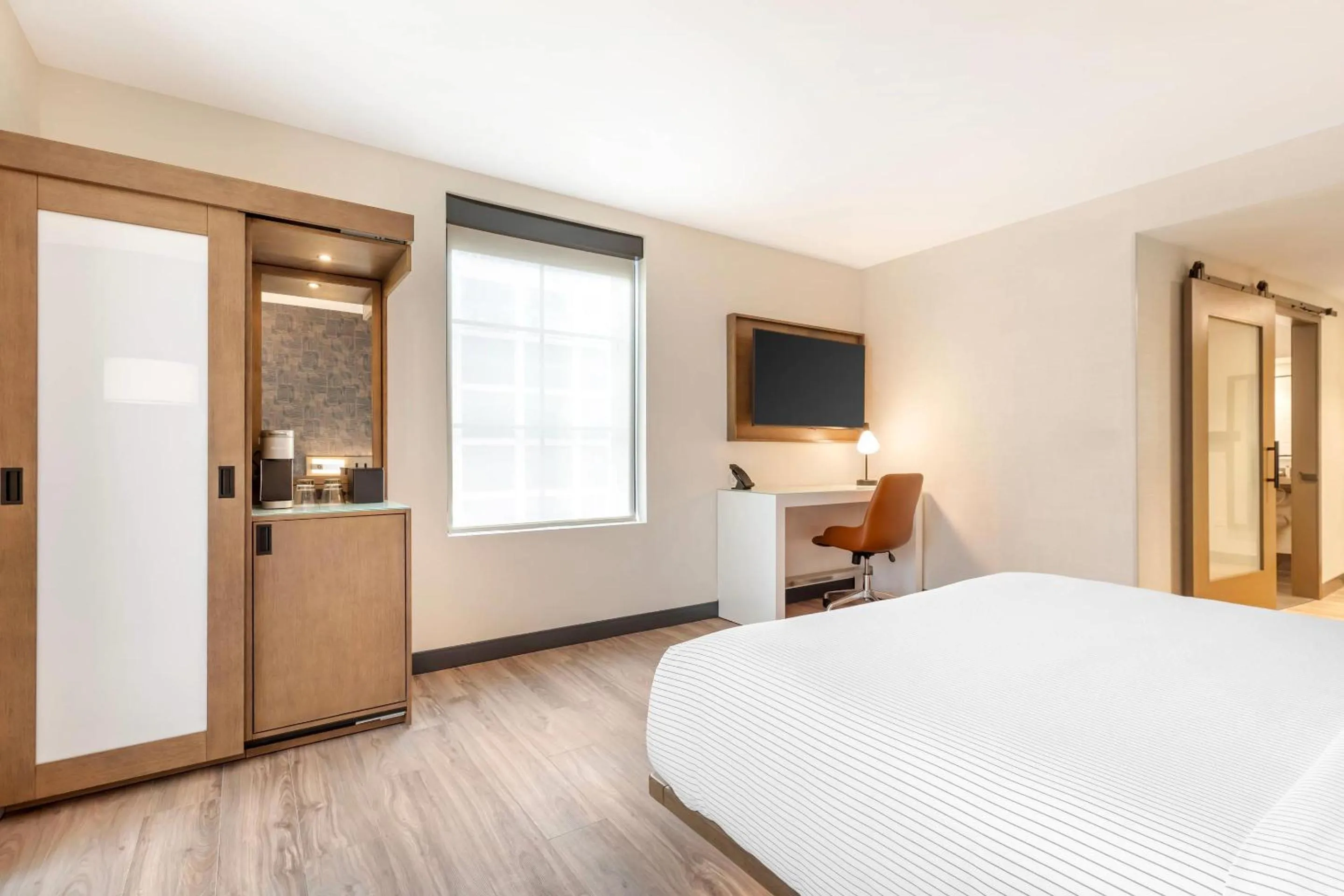 Bedroom, Bed in Cambria Hotel Denver Downtown RiNo