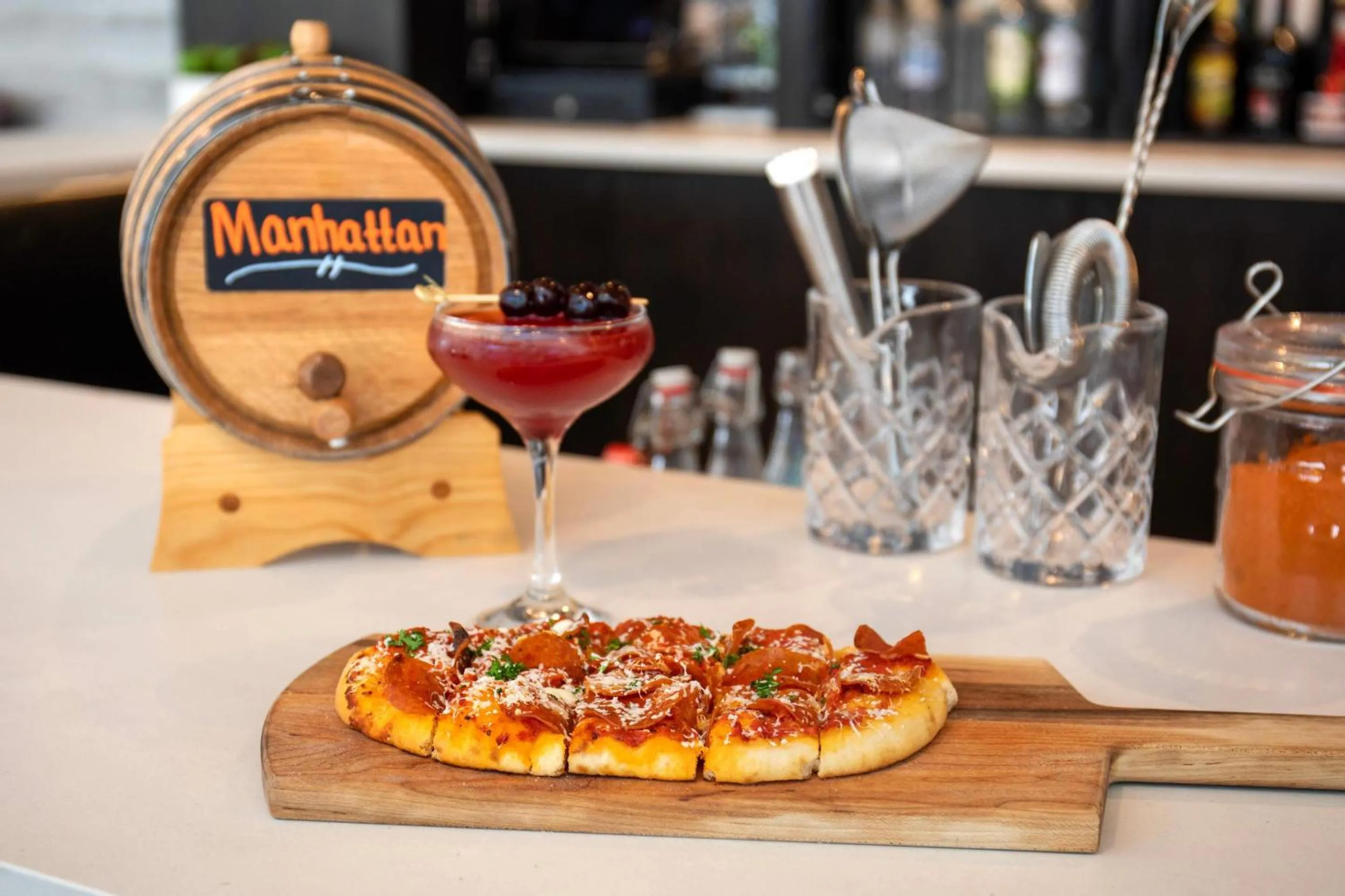 Restaurant/places to eat in Cambria Hotel Denver Downtown RiNo