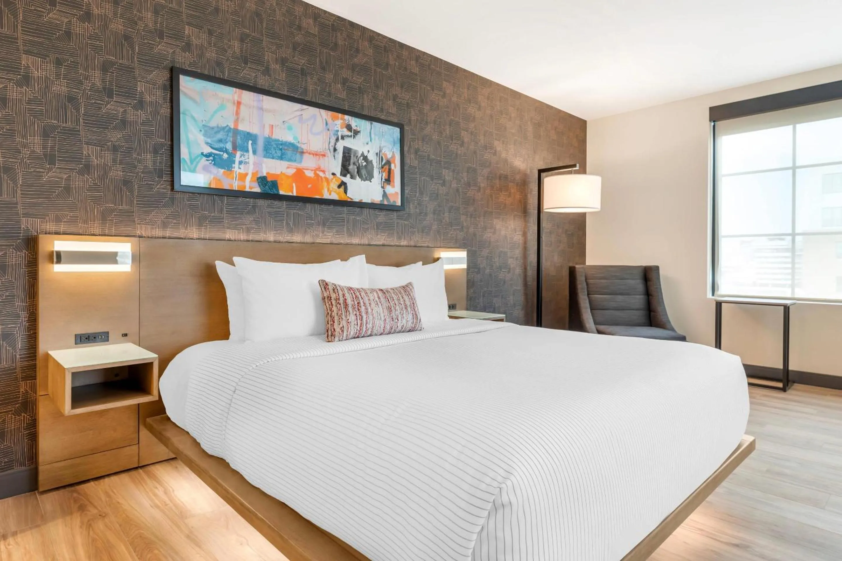 Bedroom, Bed in Cambria Hotel Denver Downtown RiNo