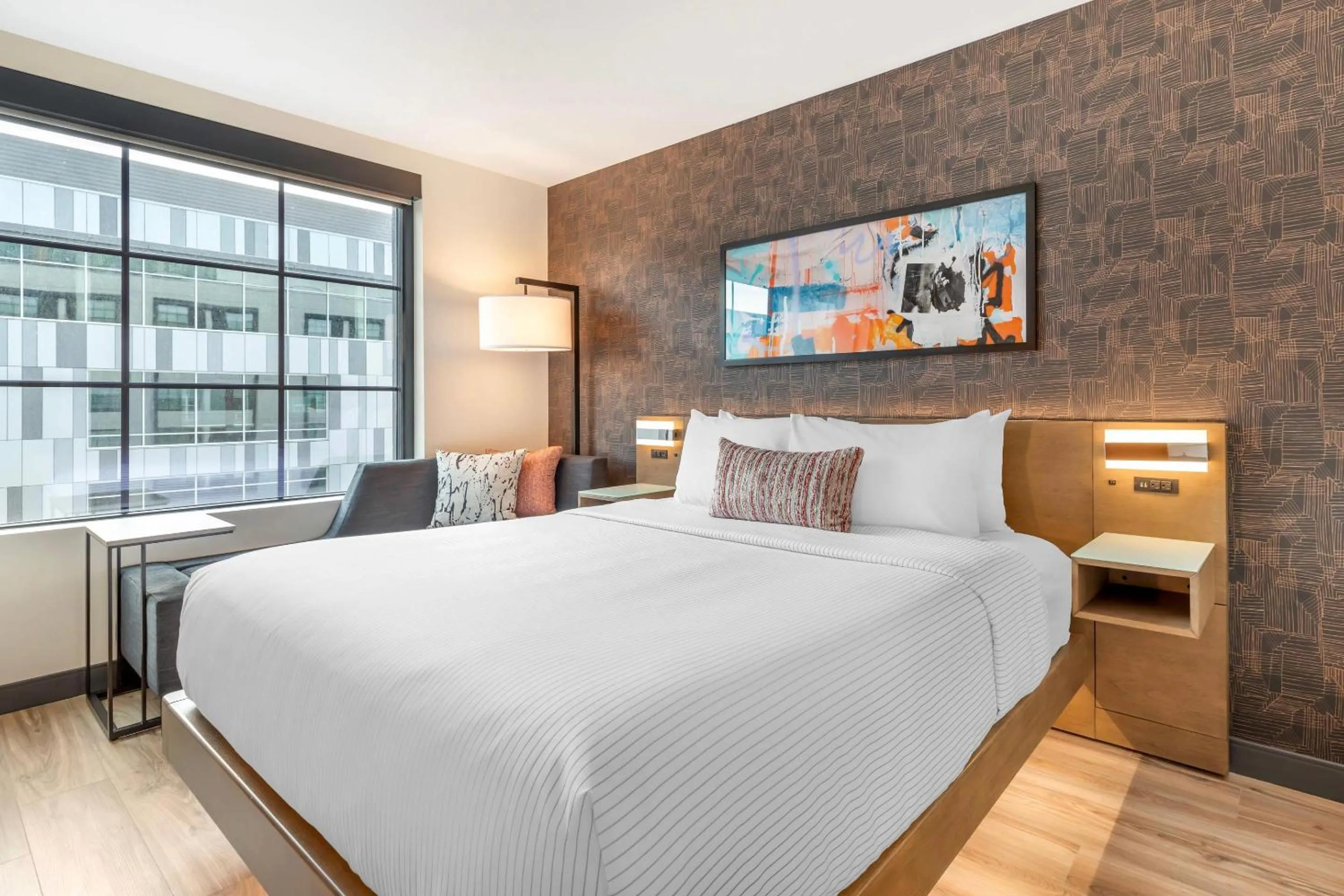 Bedroom, Bed in Cambria Hotel Denver Downtown RiNo