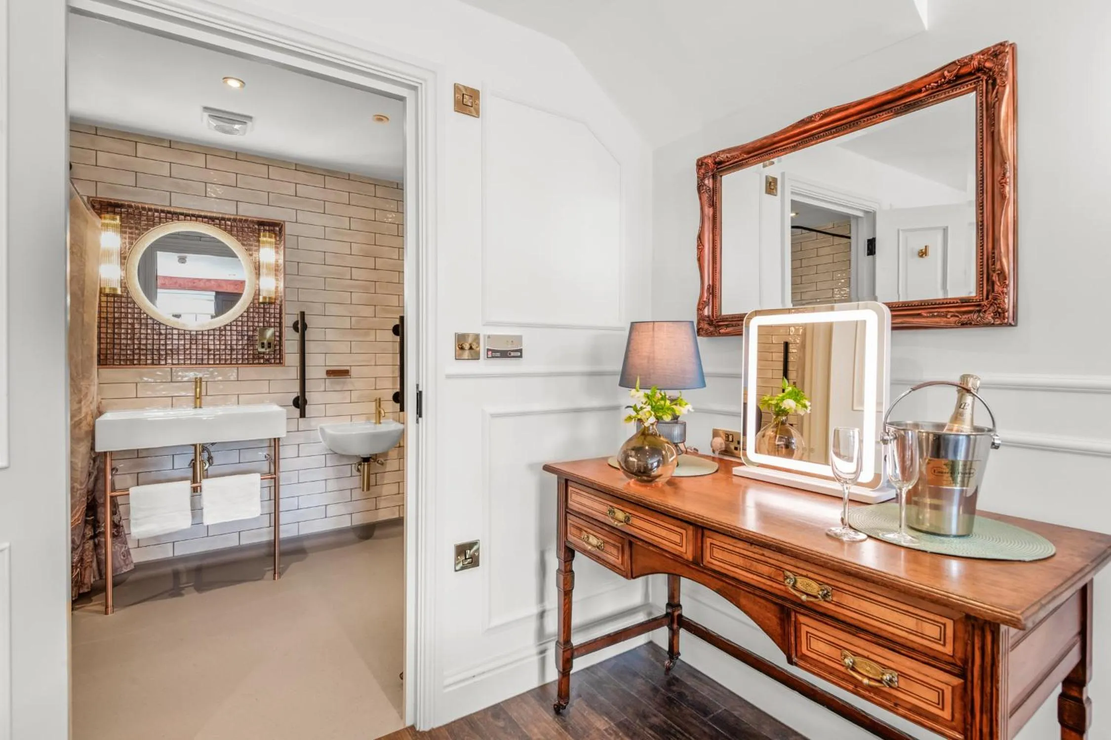 Bathroom in The Ley Arms