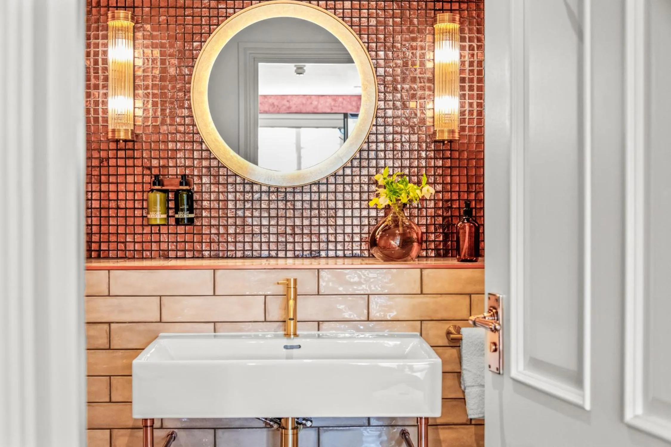 Bathroom in The Ley Arms