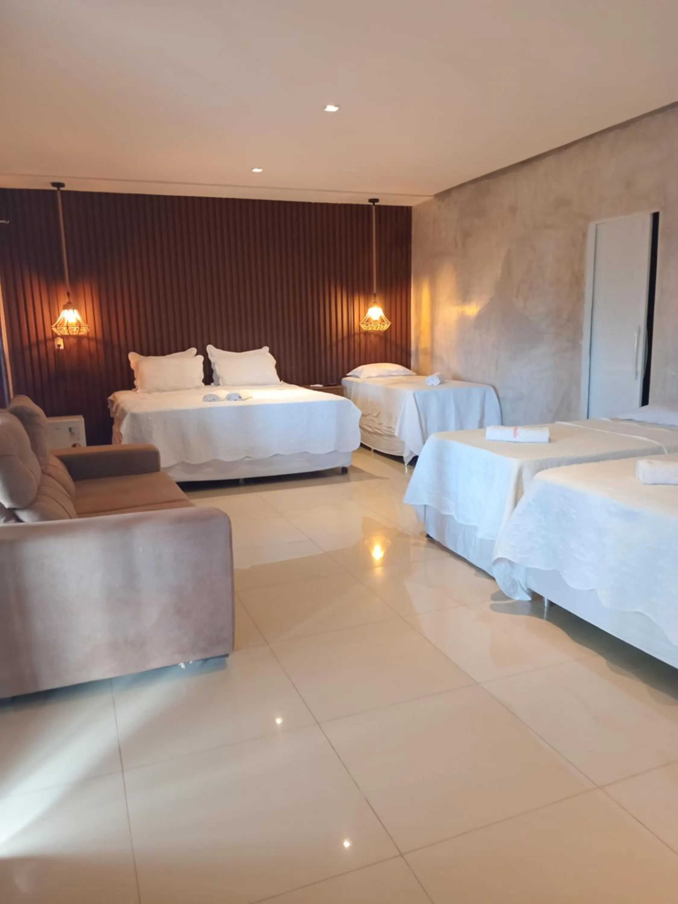 Bed in Pousada Gostoso Paradise