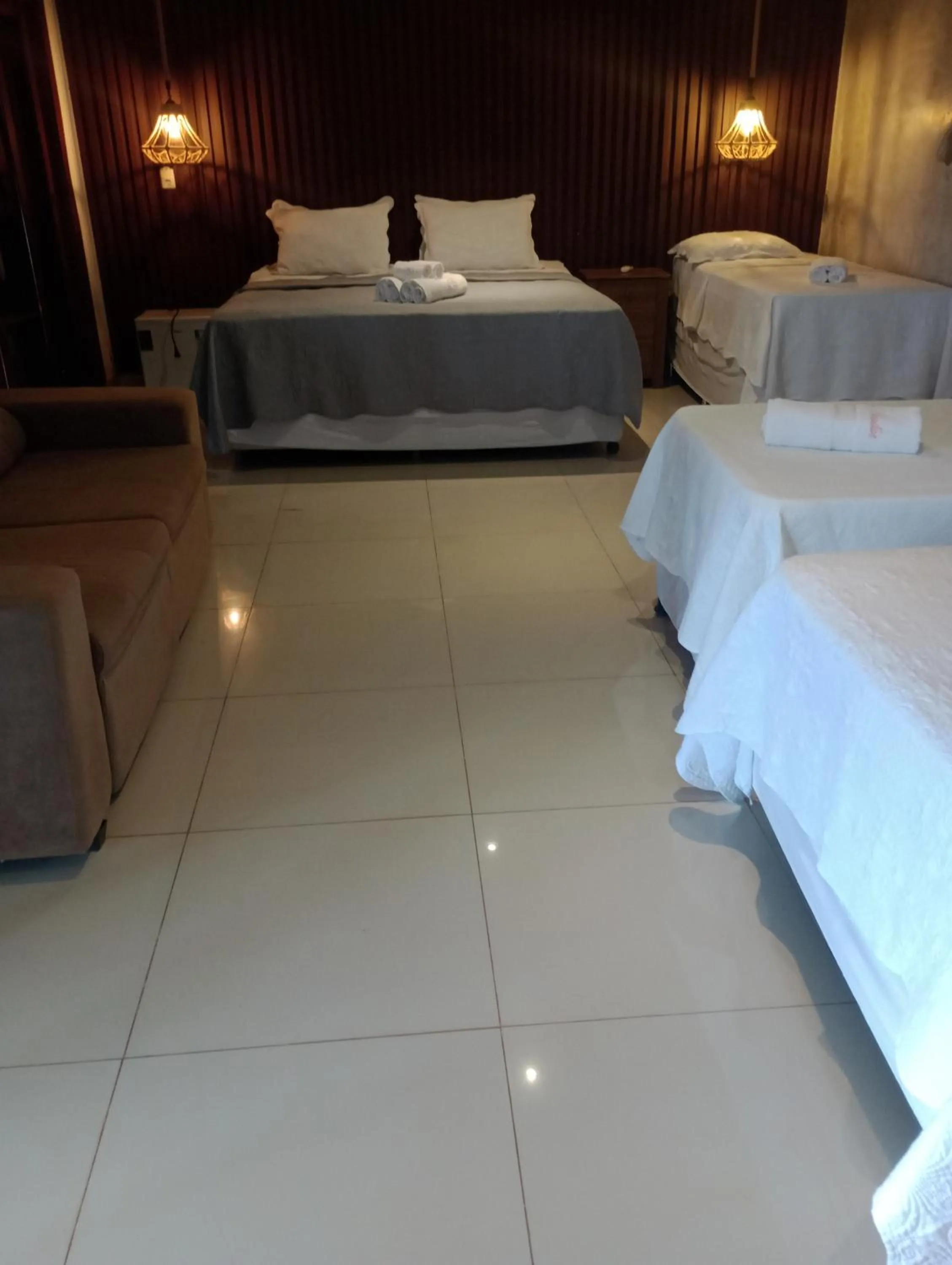 Bed in Pousada Gostoso Paradise