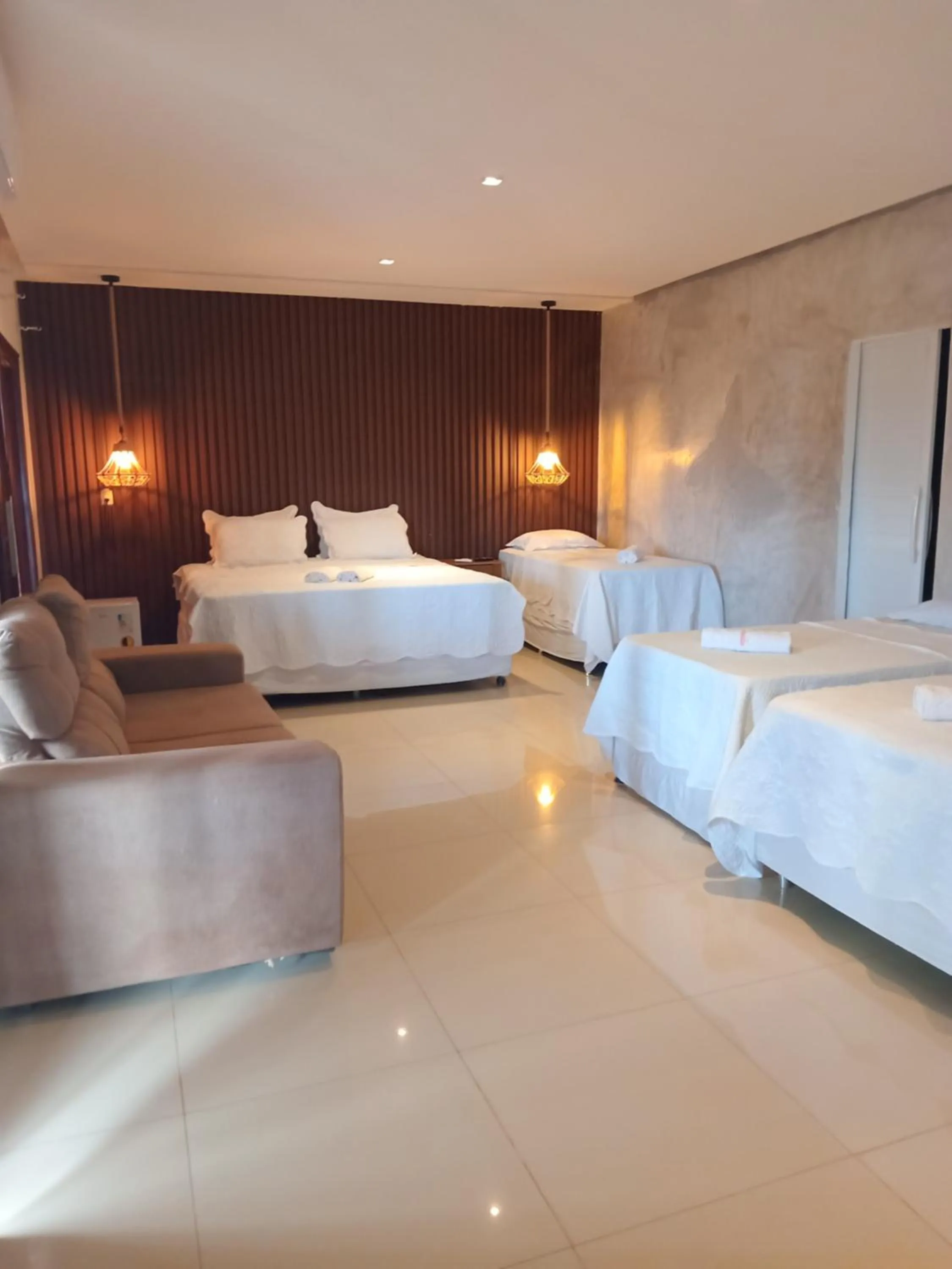 Bed in Pousada Gostoso Paradise