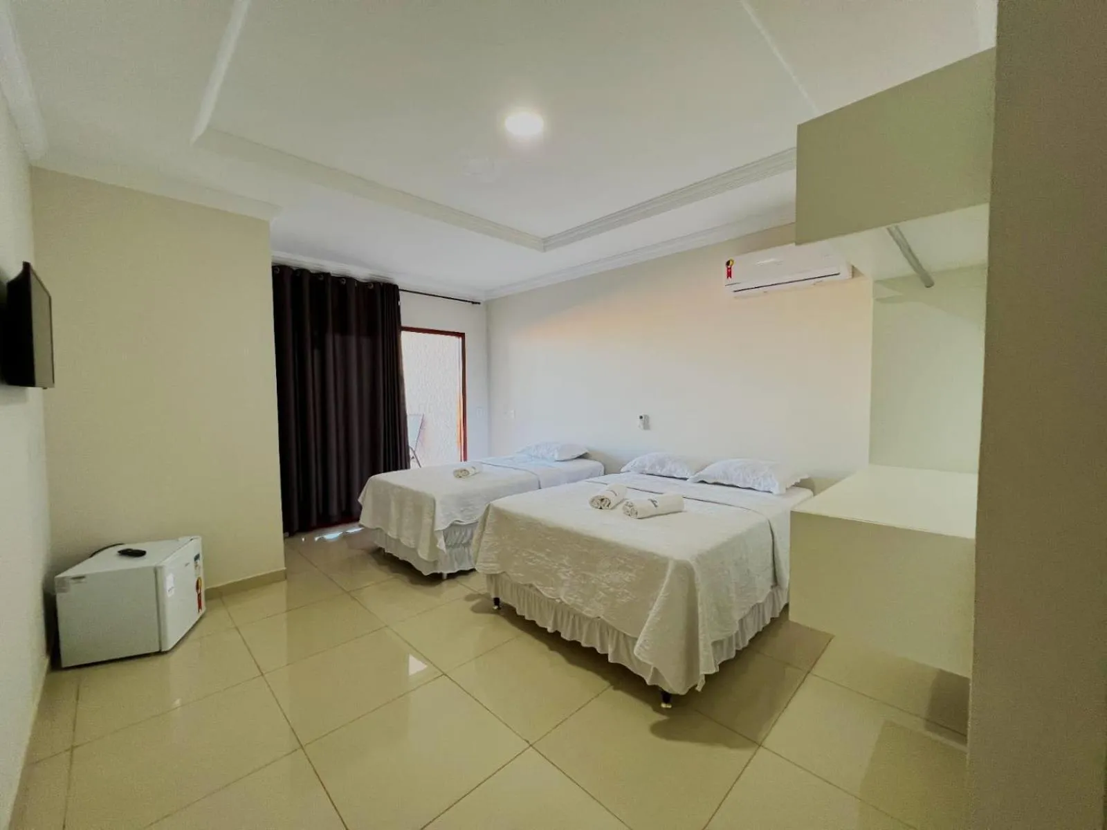 Bed in Pousada Gostoso Paradise