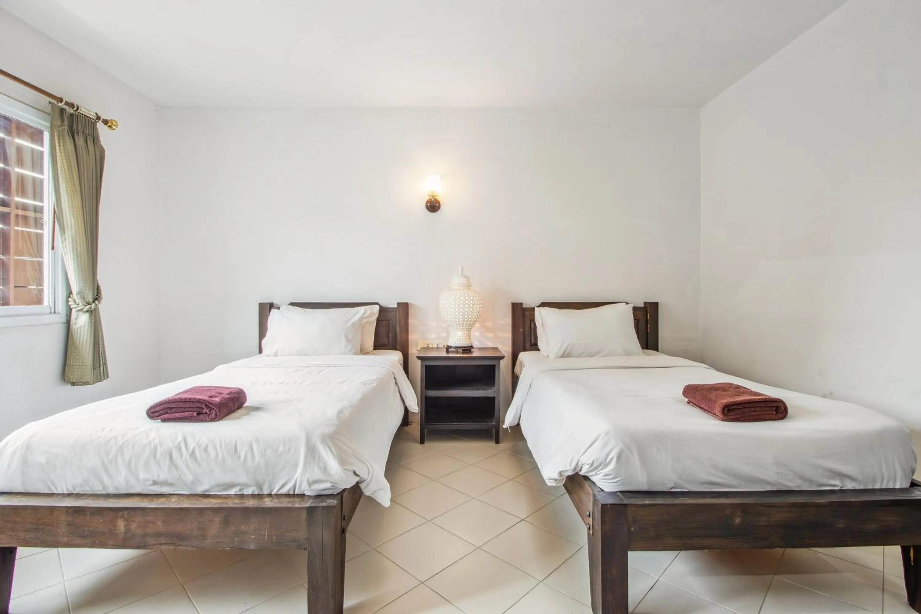 Bedroom, Bed in Budget Stars Hotel Chiang Mai