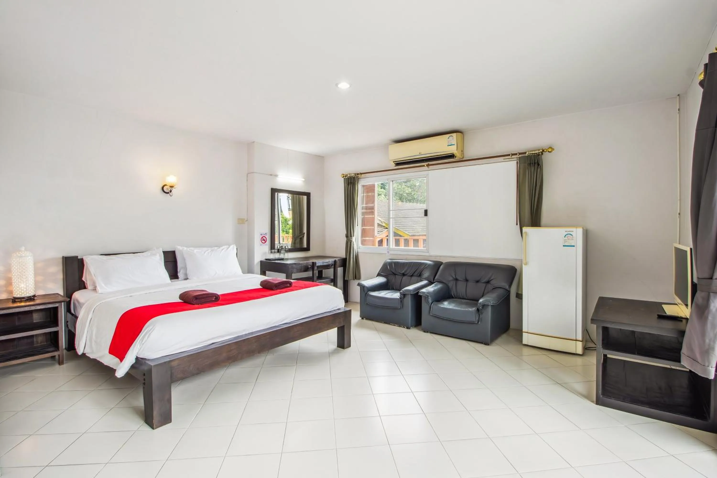 Bed in Budget Stars Hotel Chiang Mai