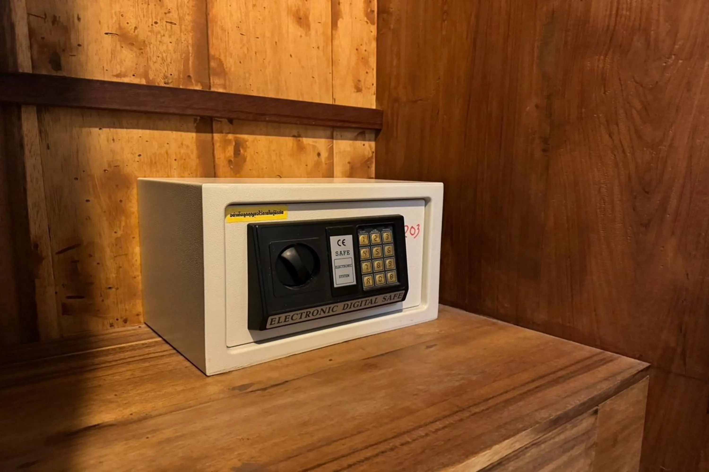 safe in Budget Stars Hotel Chiang Mai